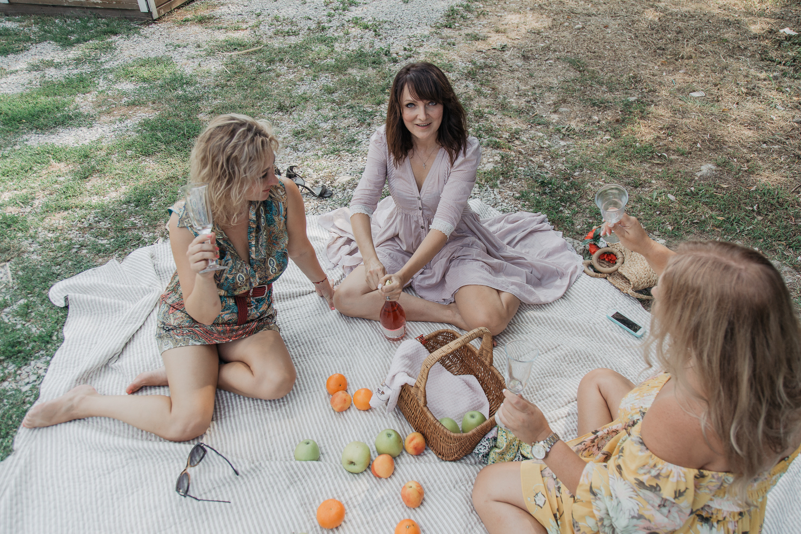 Пикник-фотосессия подруг
