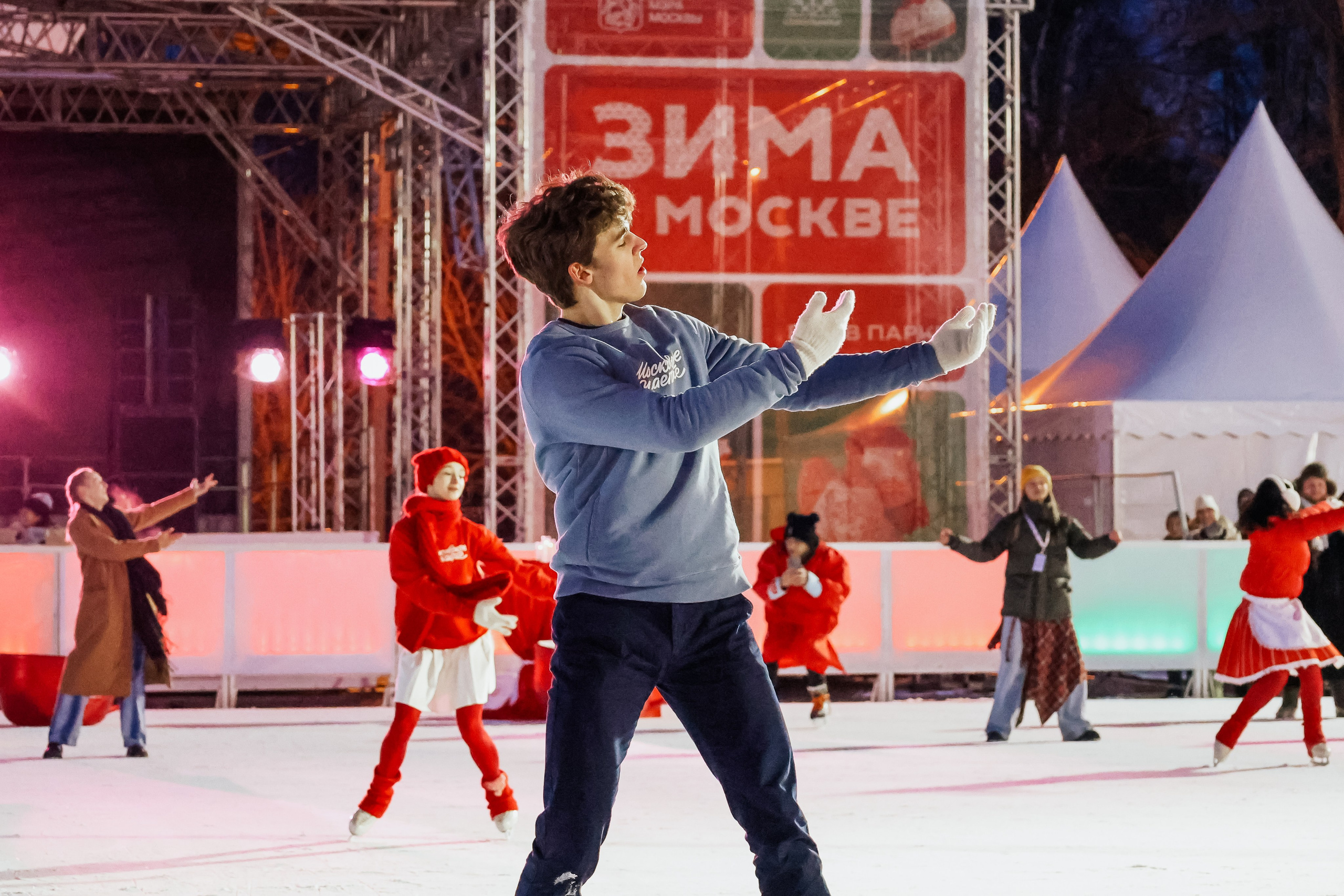 Ледовое шоу Сокольники Московское Чаепитие. Фотограф и видеограф Анна Домашенко