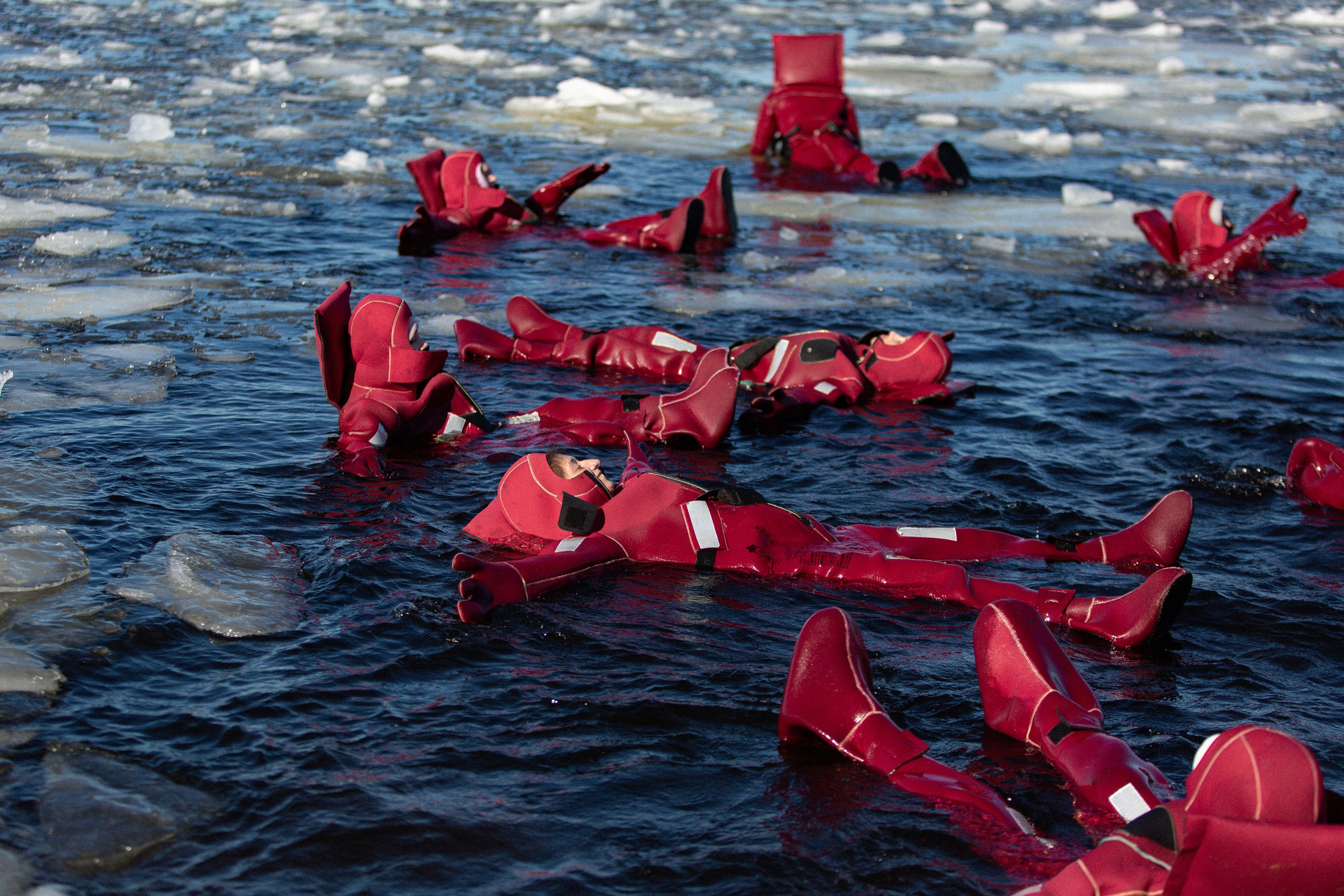 Ice floating. Снимаю съемки