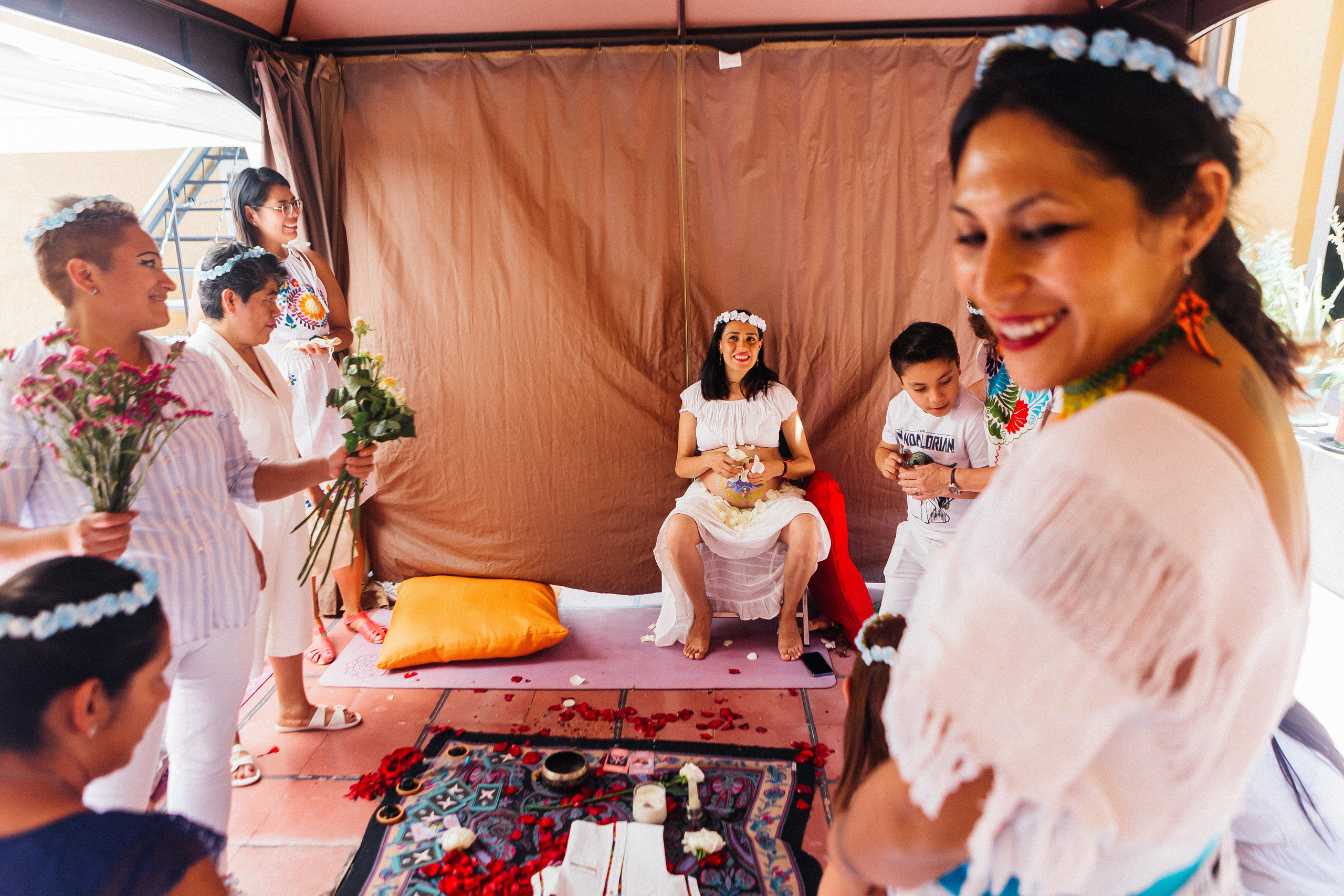 Церемония Blessing Way Мари. Ирина Крохалева. Семейный фотограф в Екатеринбурге