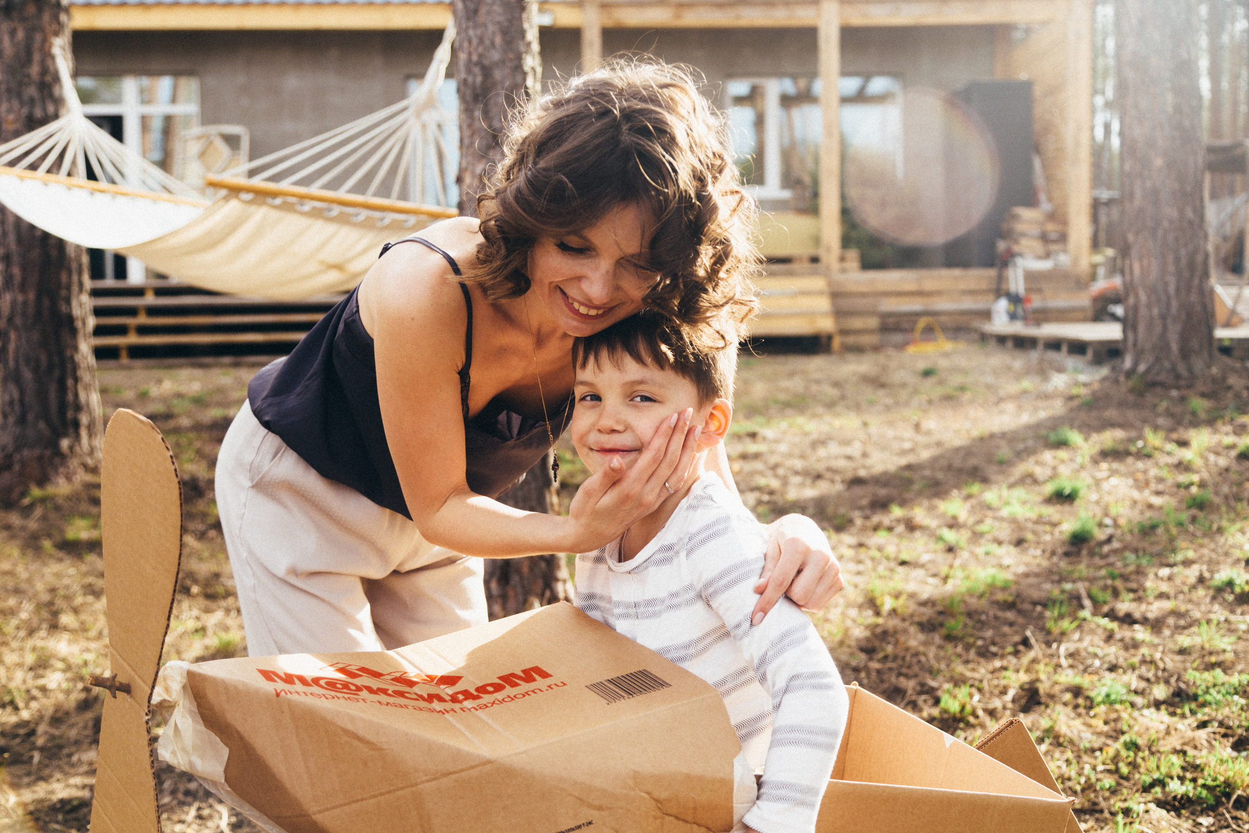 A family house in the woods. Irina Krokhaleva. Family & couple photographer in Yekaterinburg, Russia