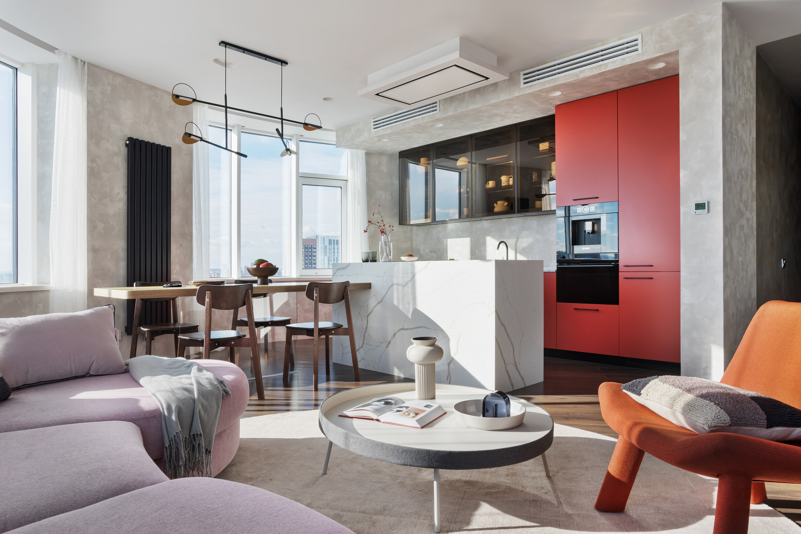 ЖК Чемпион Парк. Архитектор Евгений Швецов. Мебель на заказ