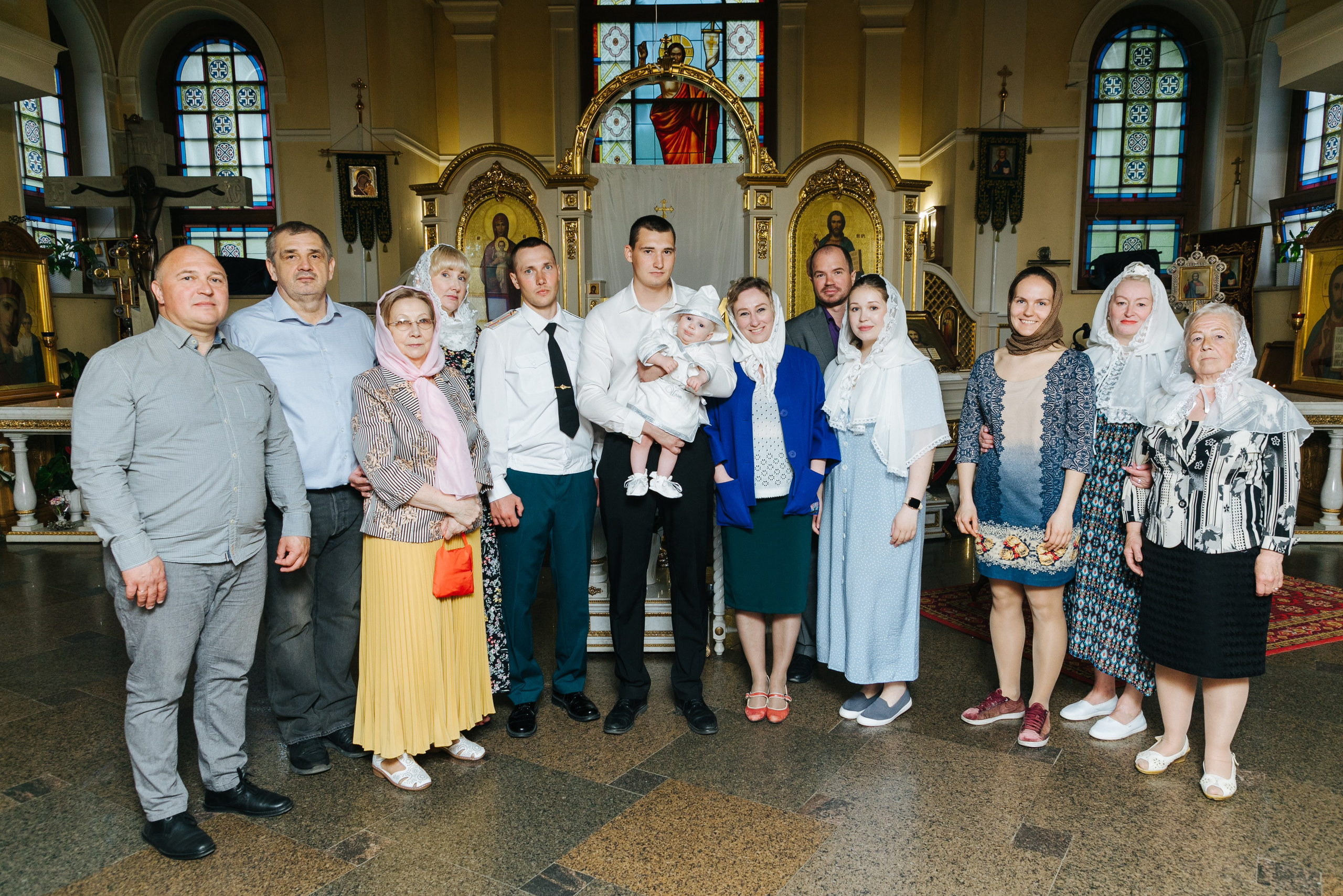 Крещение Храм всех святых в земле русской просиявших СПб. Фотограф на крещение в Санкт Петербурге
