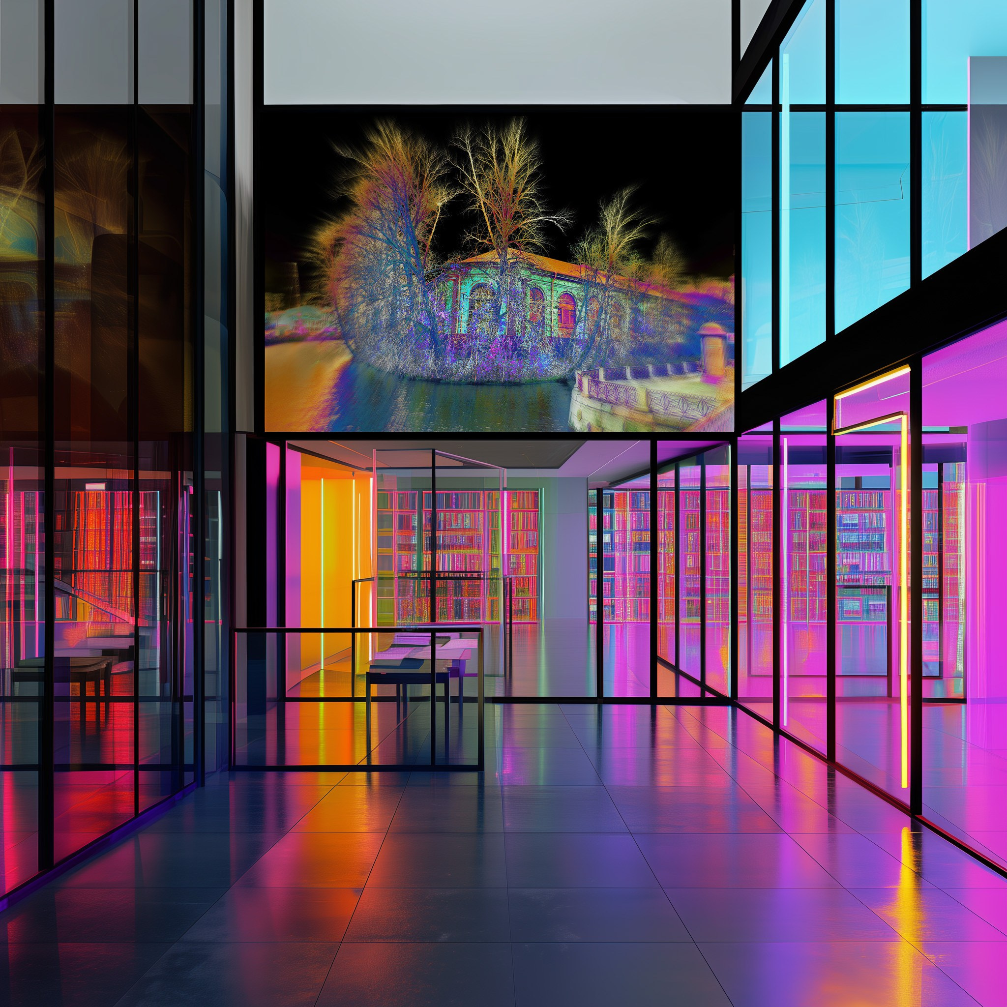 NEON LIGHT. VISUAL ARTIST