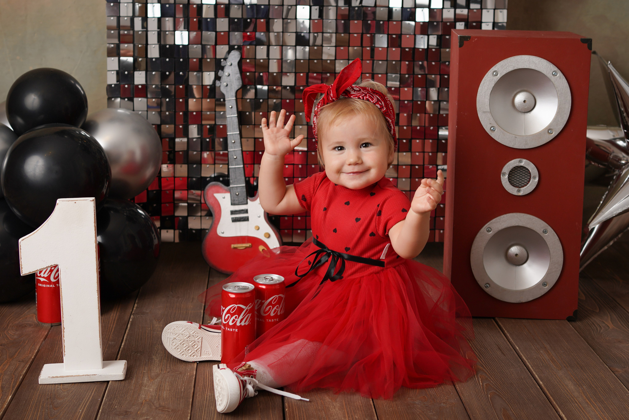 Детская фотосессия Первый год для девочек. Детский фотограф и фотограф новорожденных в Калининград Оксана Иваний