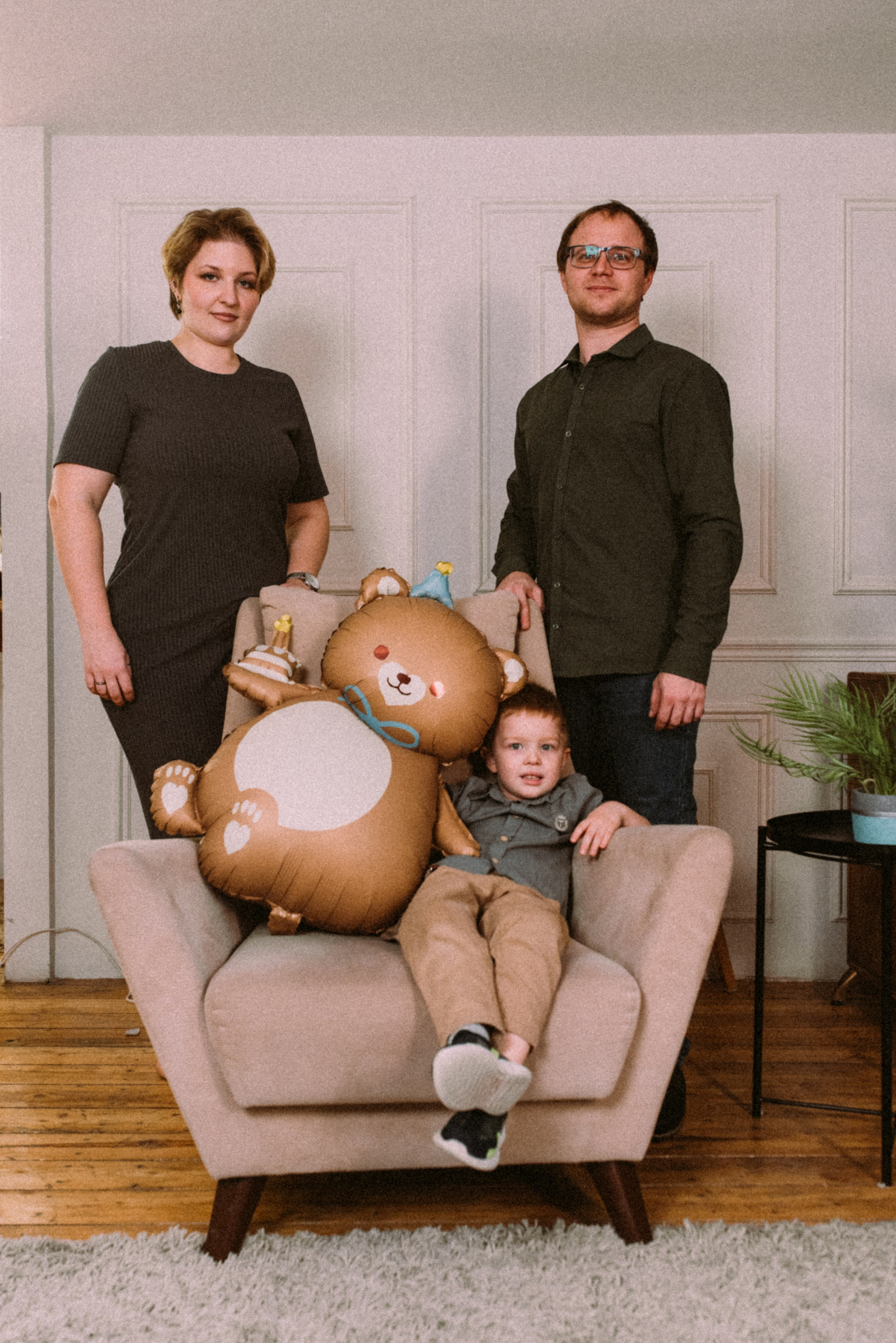 Большая семейная съемка к дню рождения Михаила. Фотограф в Новосибирске Анастасия Курто