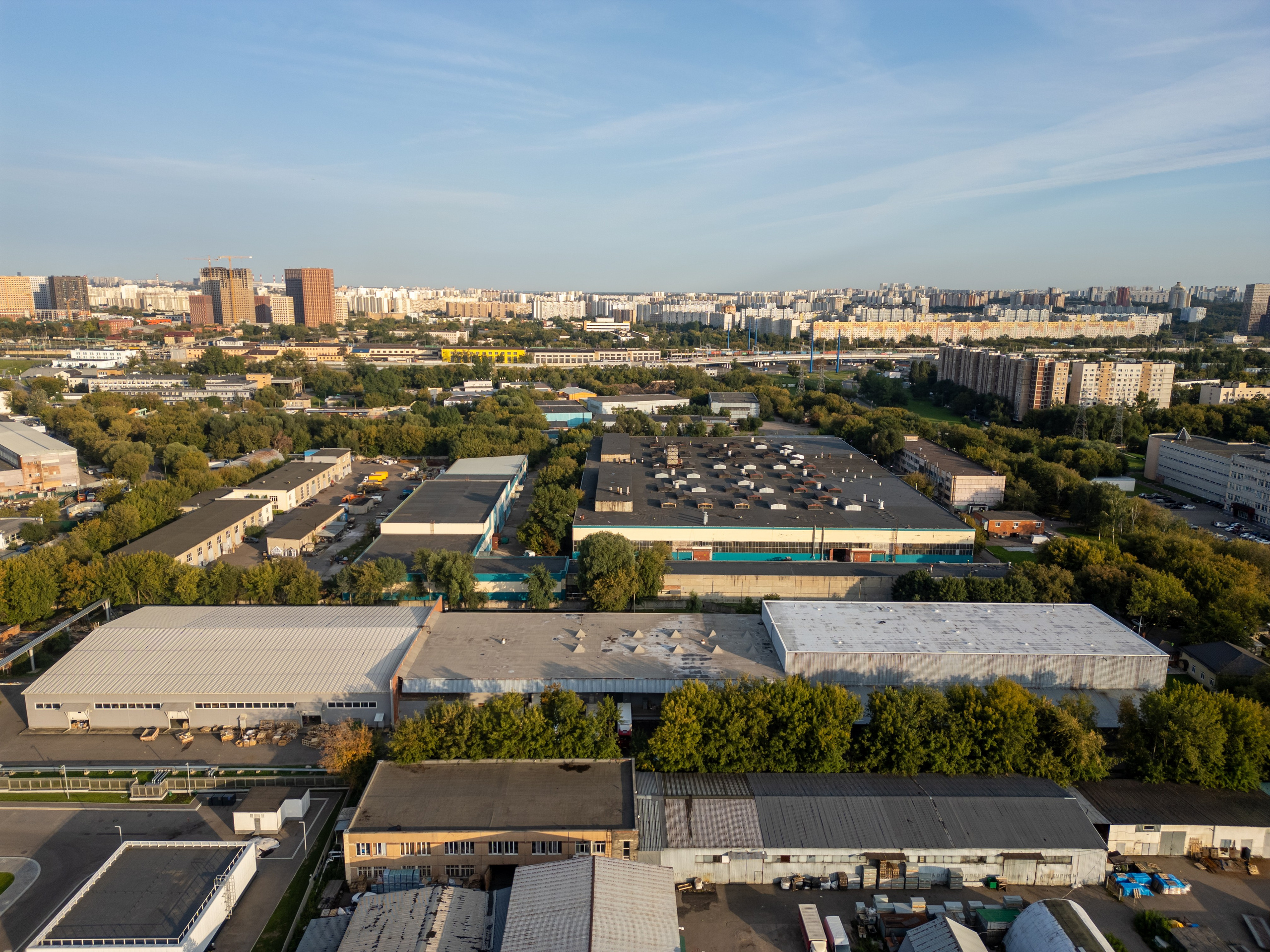 Aerial shoots in architecture. Professional photographer Alexey Nikitin in Moscow