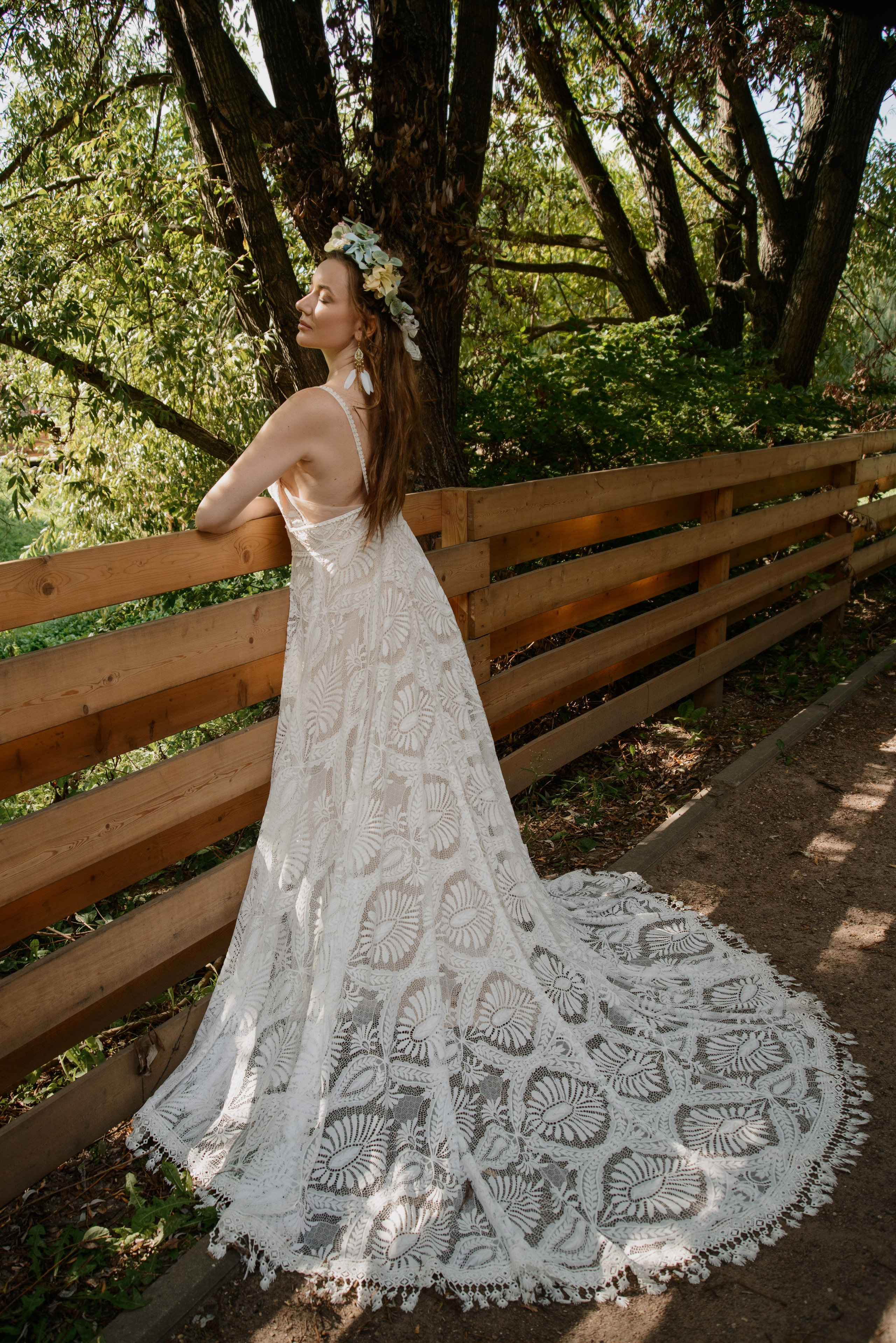 Фотосессия в свадебных платьях в стиле бохо. Фотограф Москва: тематическая фотосессия с подбором образа