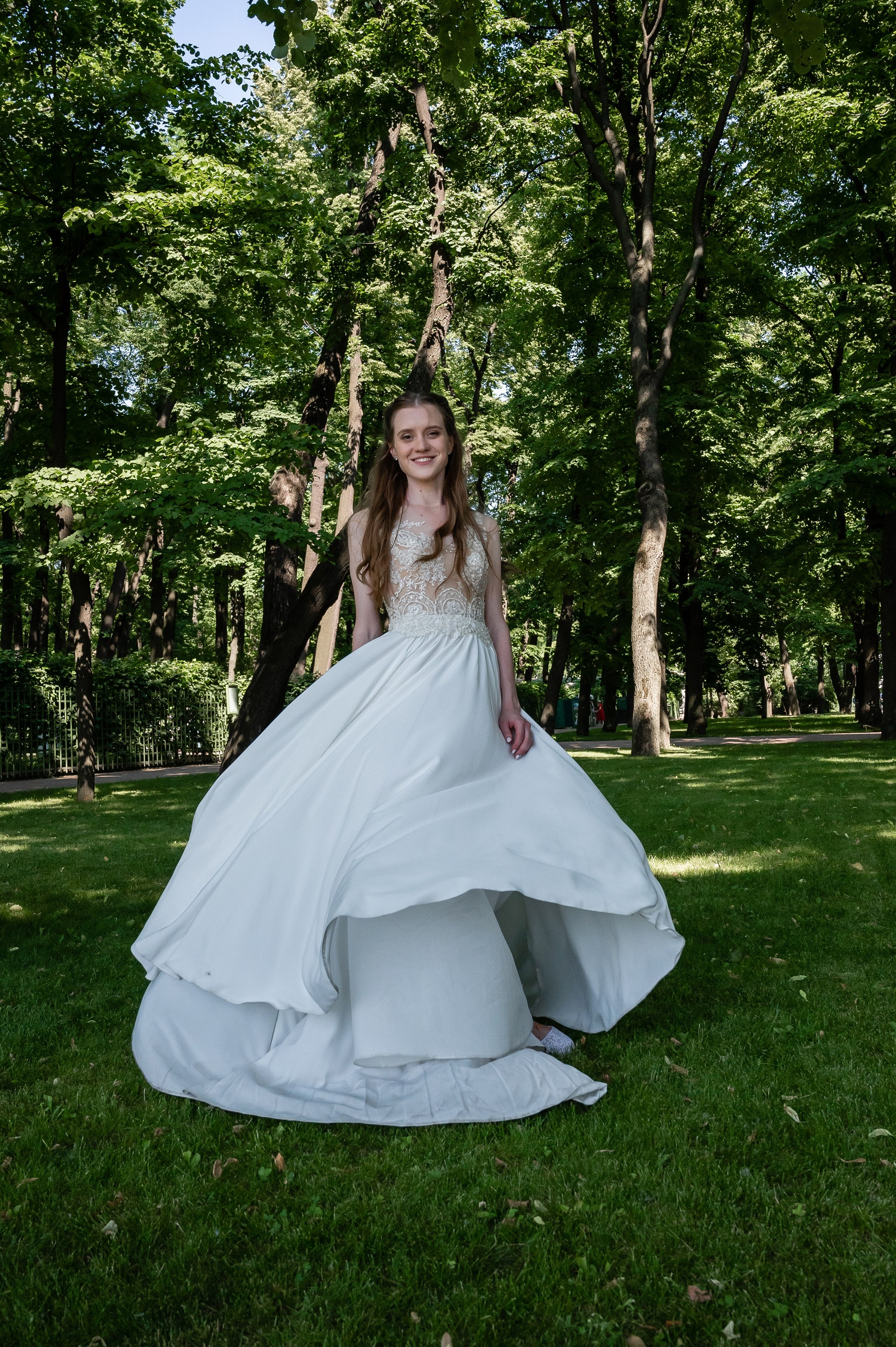 Зеркальный дворик. Свадебный и семейный фотограф из Санкт-Петербурга Климов Анатолий