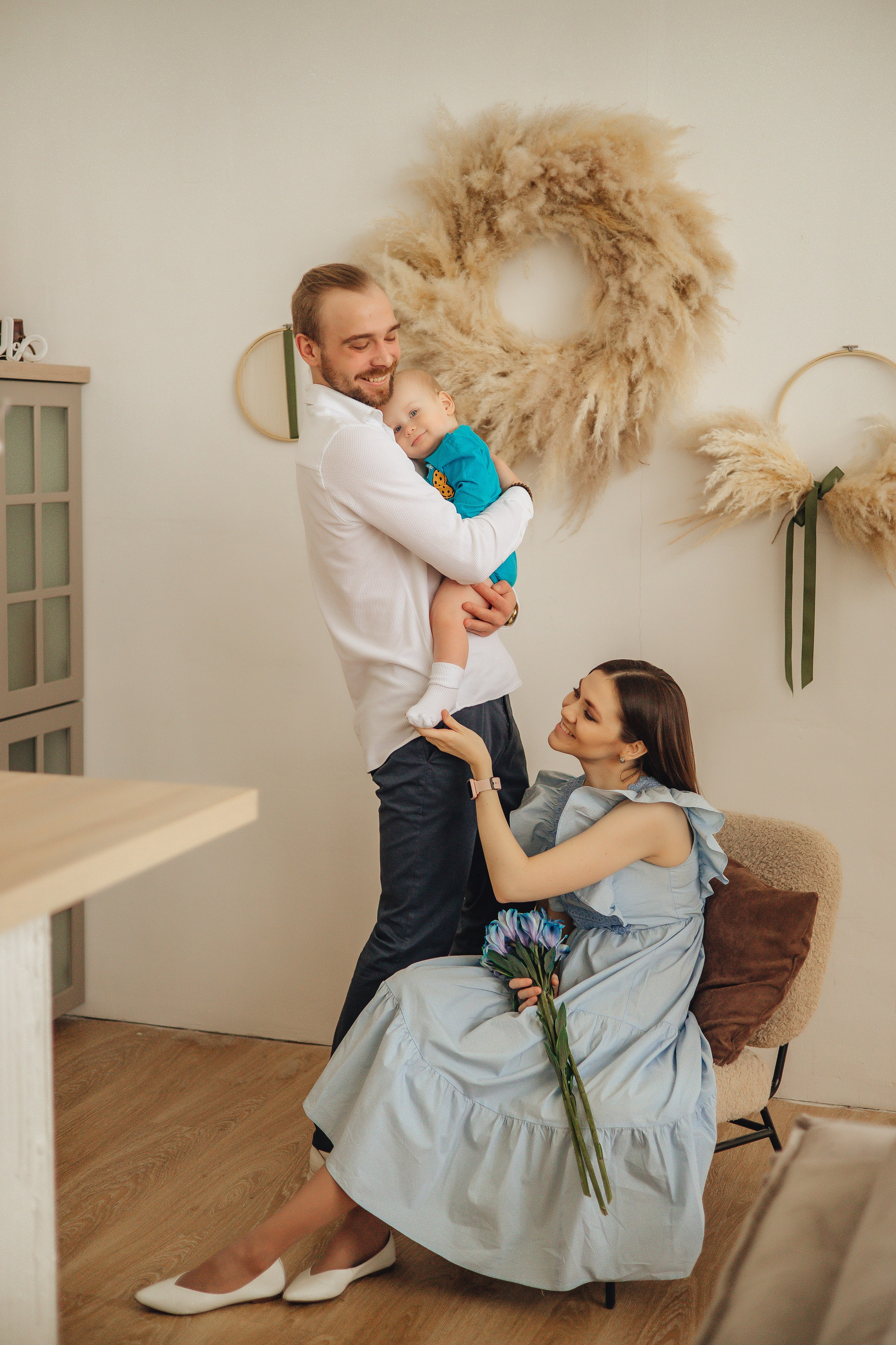 Света + Паша + Ярослав. Студия. Свадебный и семейный фотограф Пушкин Царское Село СПБ Питер Санкт-Петербург и Рязань Ольга Козлова