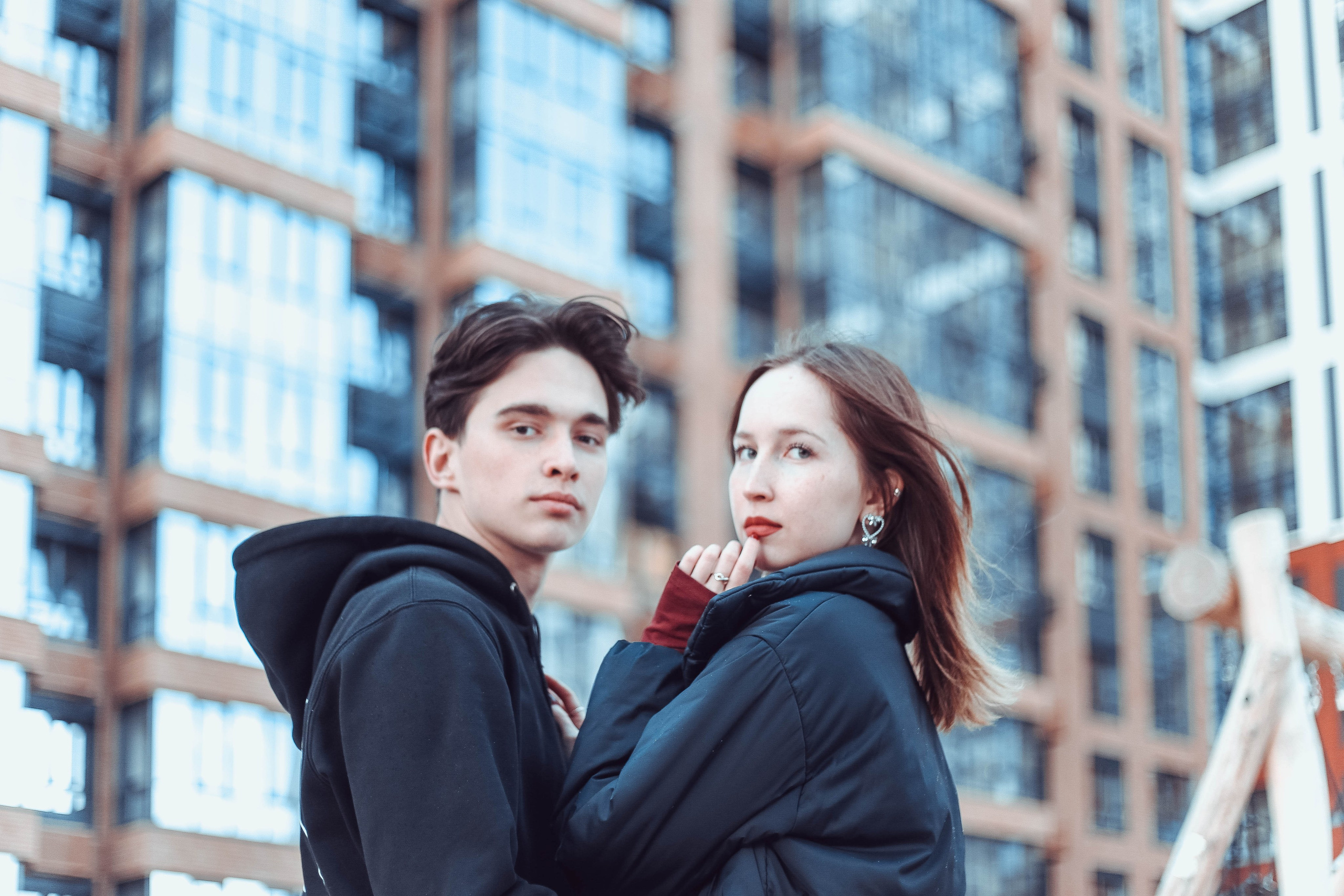 Максим и Алина. Фотограф Пермь. Фотосессия в фотостудии Перми и на свежем воздухе