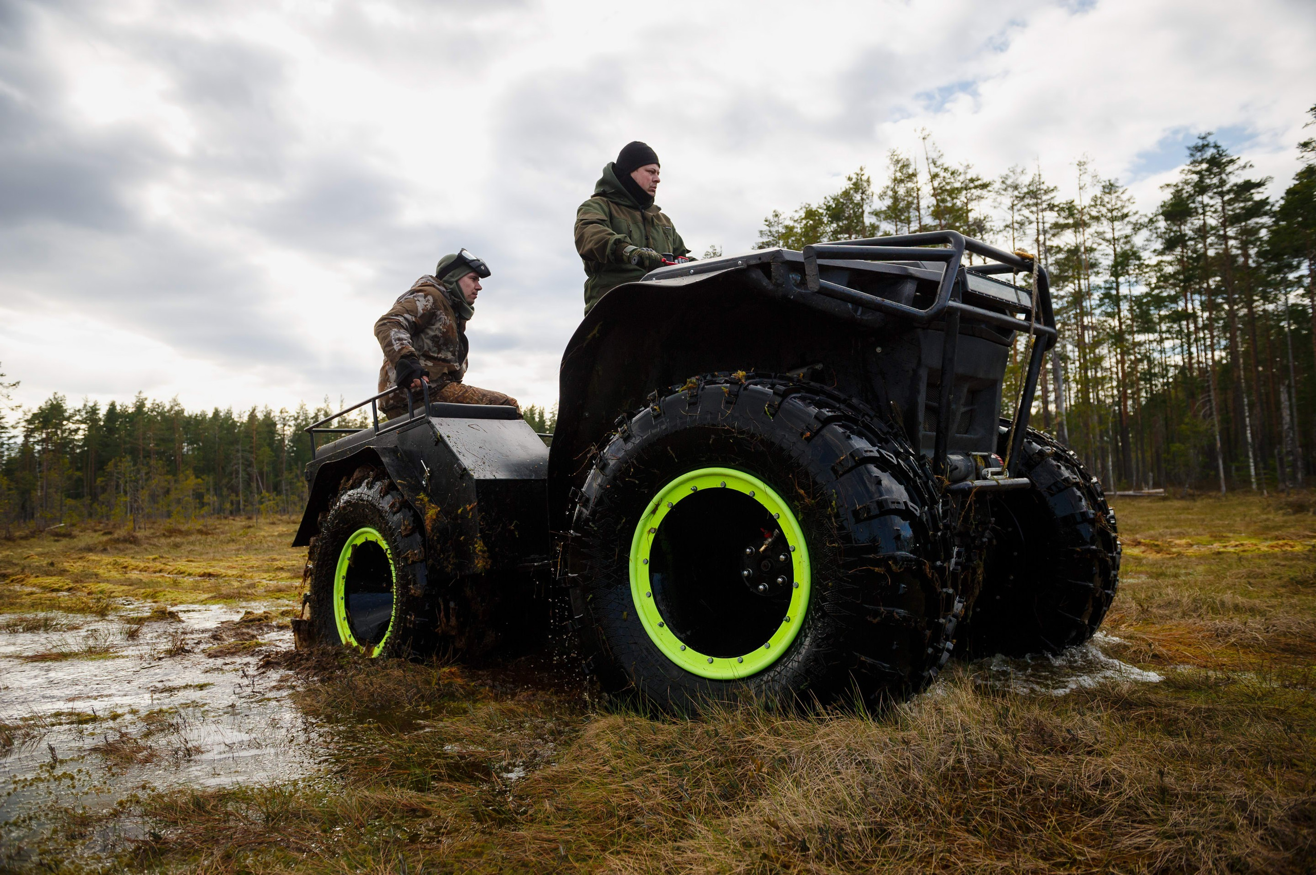 Ленинград-трофи 2024 — Вездеход Секач промо. Фотограф Алексей Алексеев