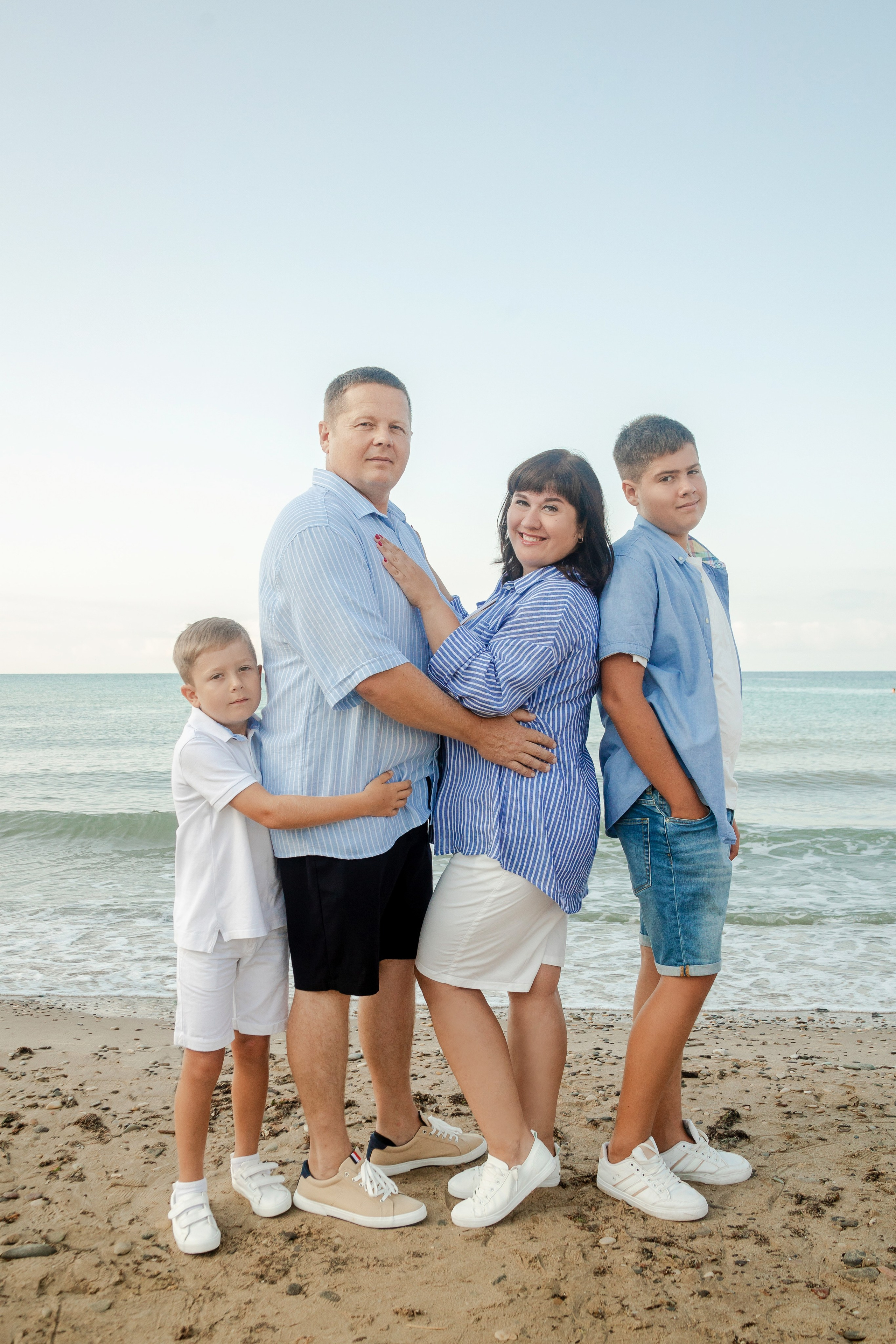 Анна, Алексей, Никита и Степан. Фотограф в Геленджике, Архипо-Осиповке, Абрау-Дюрсо, Кринице Виктория