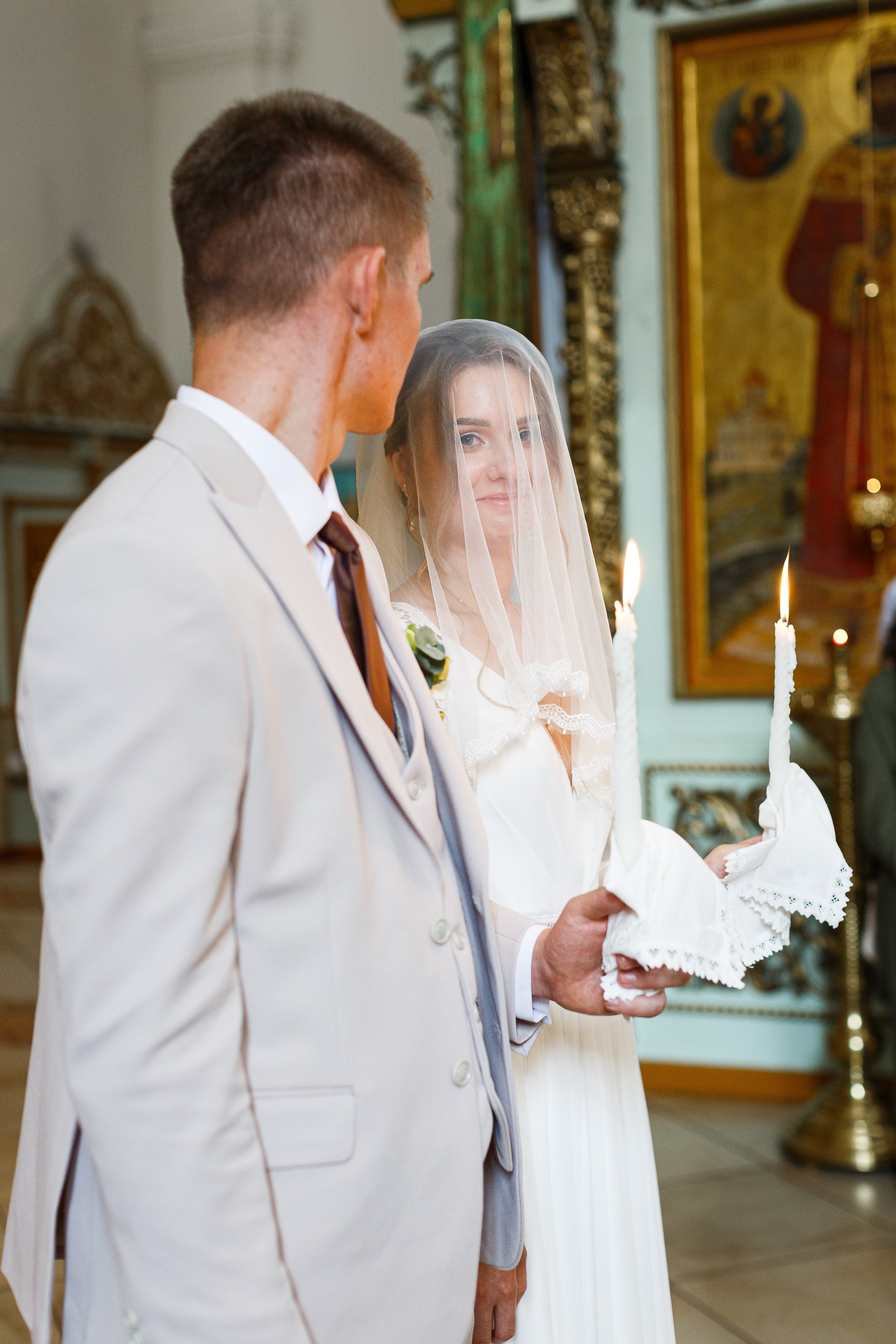 Венчание в храме Живоначальной Троицы на Шаболовке