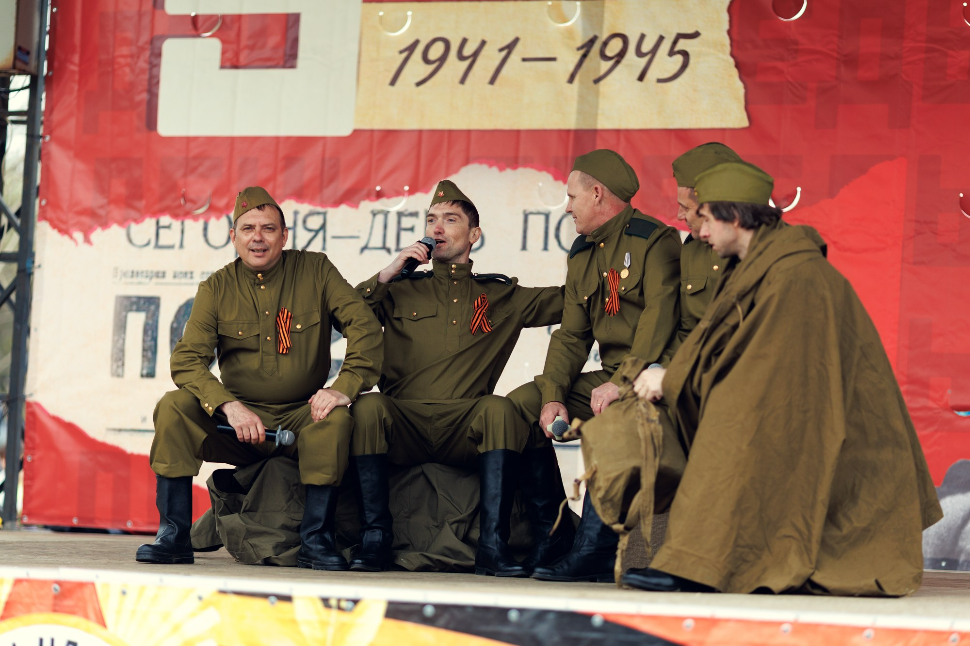 Празднование 80-летия победы над фашизмом. Славянка. Приморский край. Андрей Кровлин — фотограф в Славянке