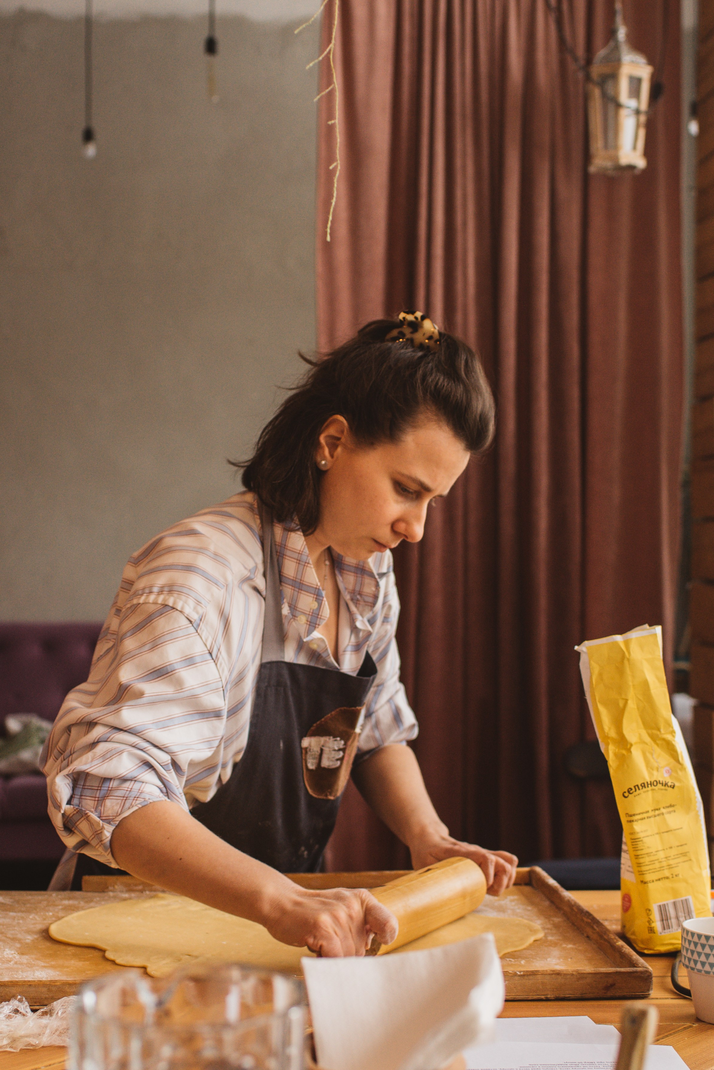 Простраство Тепло. Блинный день. Сайт портфолио