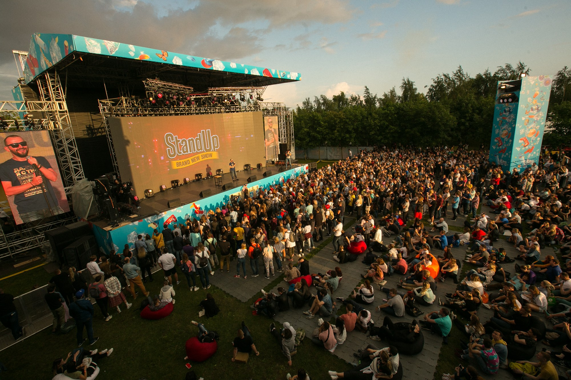 Фестиваль Вконтакте — ТНТ. Рабочая сторона — бизнес портрет и репортаж в Санкт-Петербурге