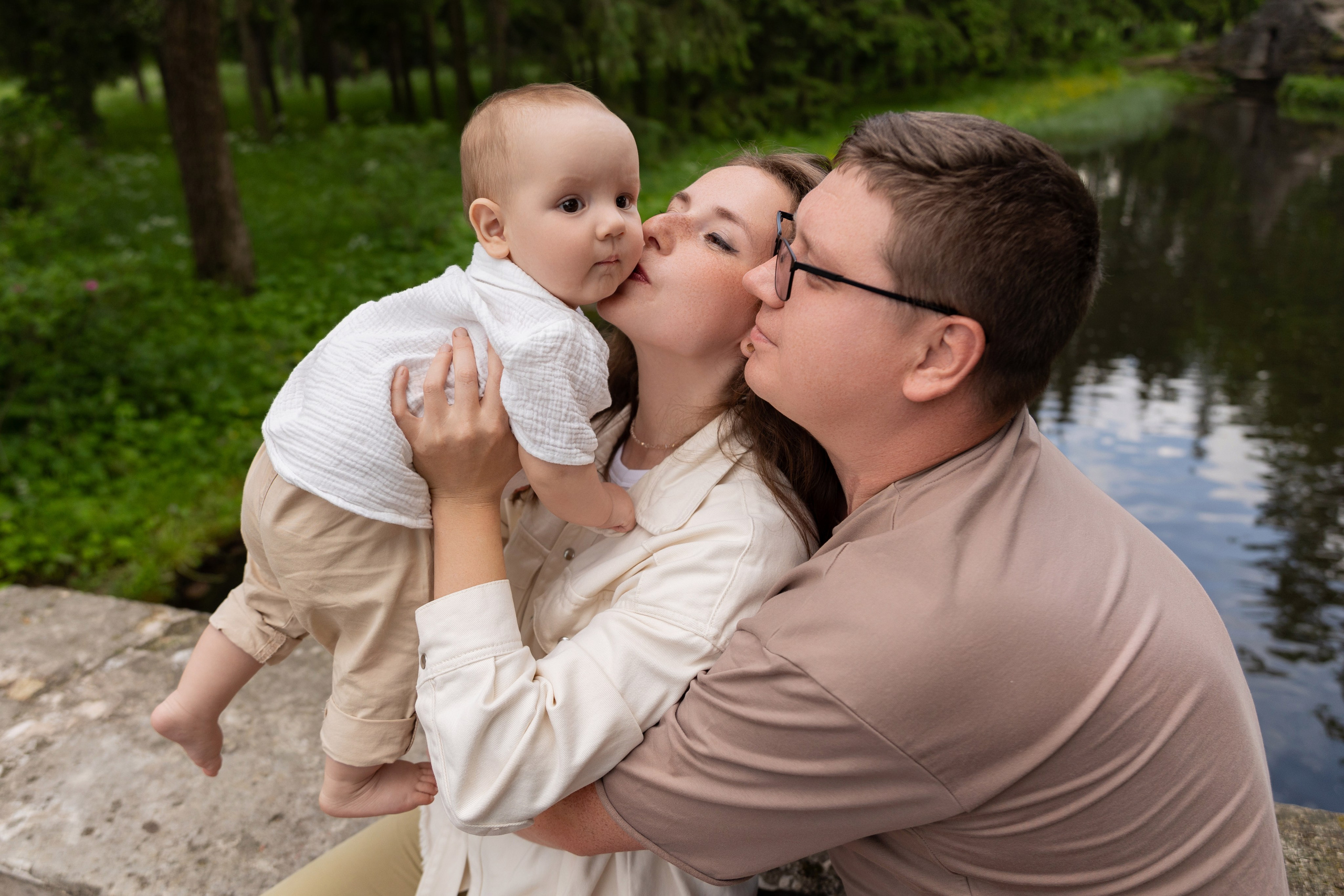 Семейная фотопрогулка в Пушкине. Семейный и свадебный фотограф в Санкт-Петербурге Татьяна Швыкова