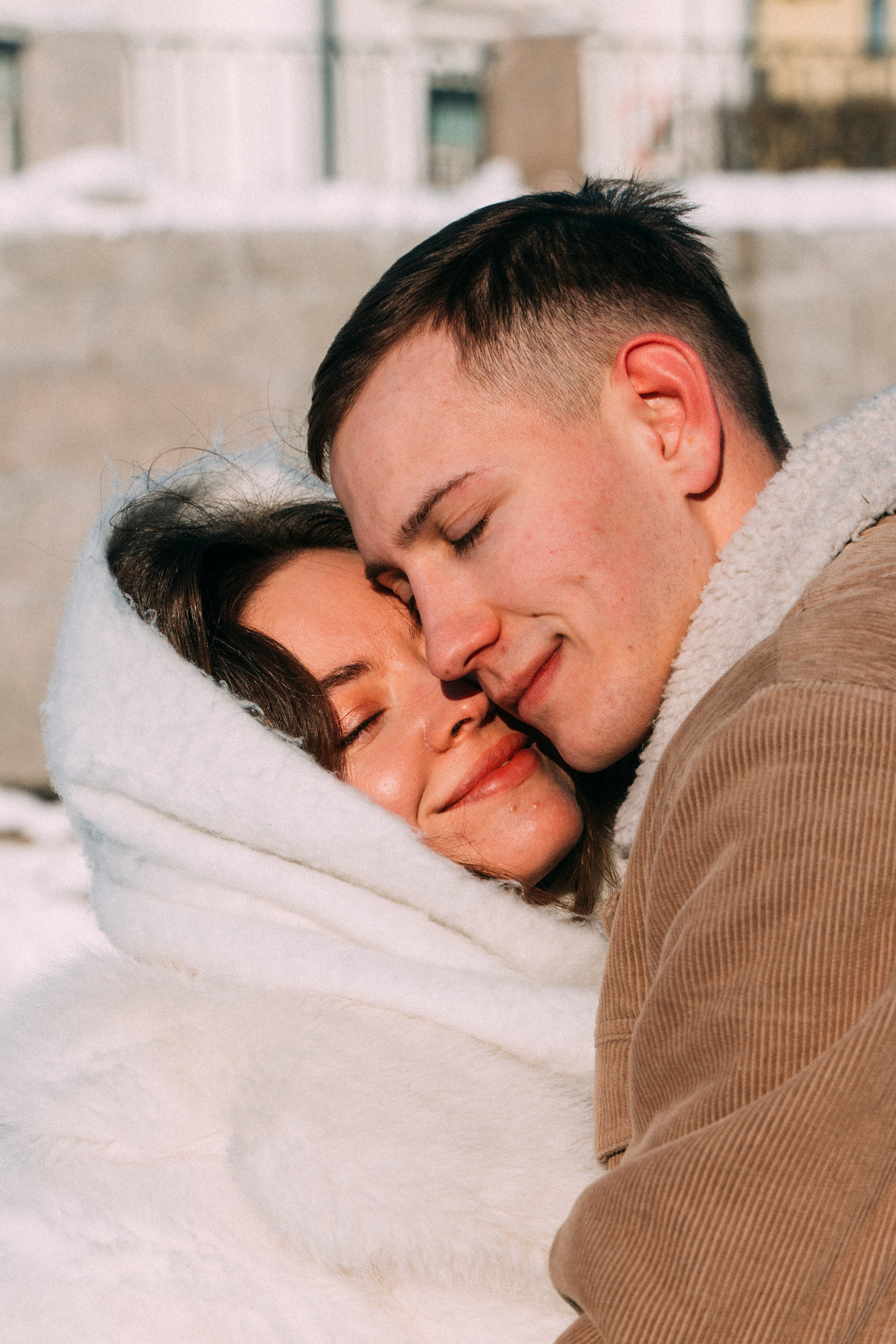 Лавстори на льду по рекам и каналам Санкт-Петербурга