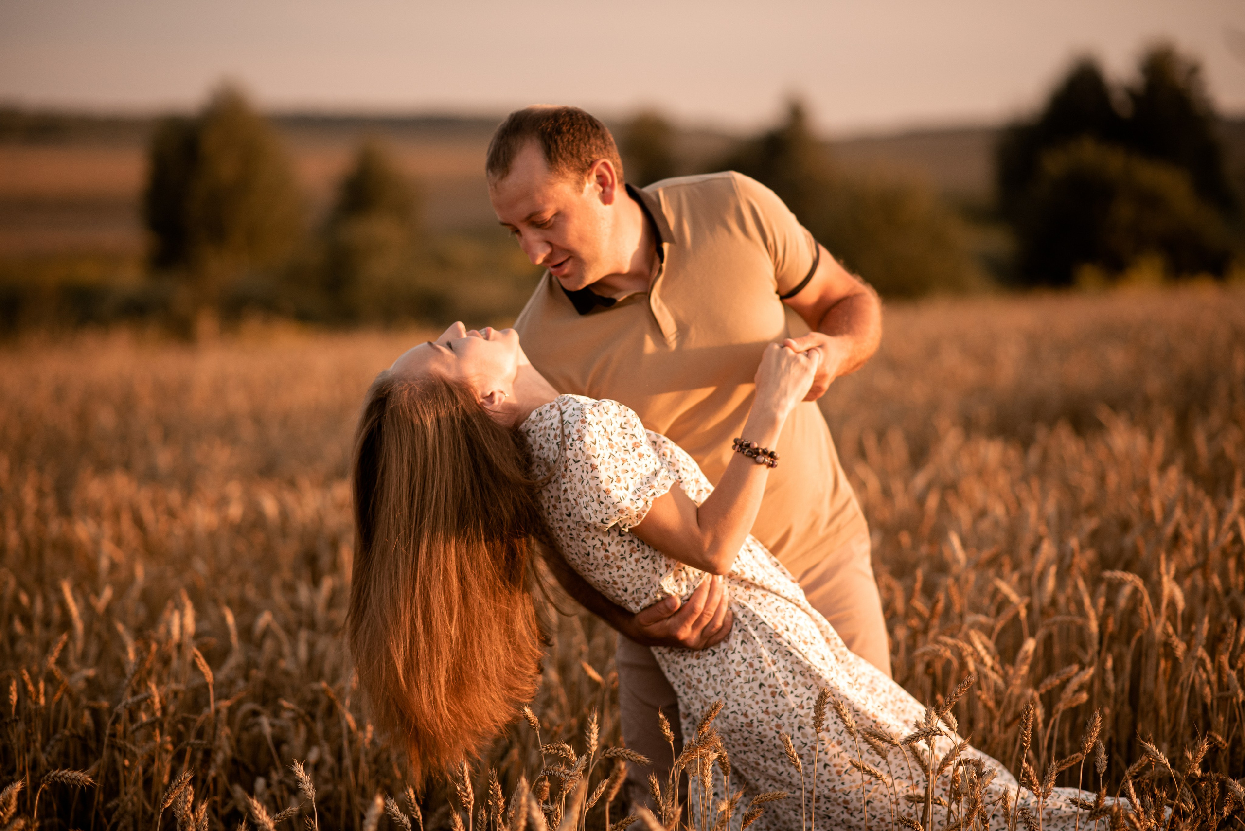 Семейная фотосессия в пшеничном поле. Семейный и детский фотограф в Туле Светлана Воронкова