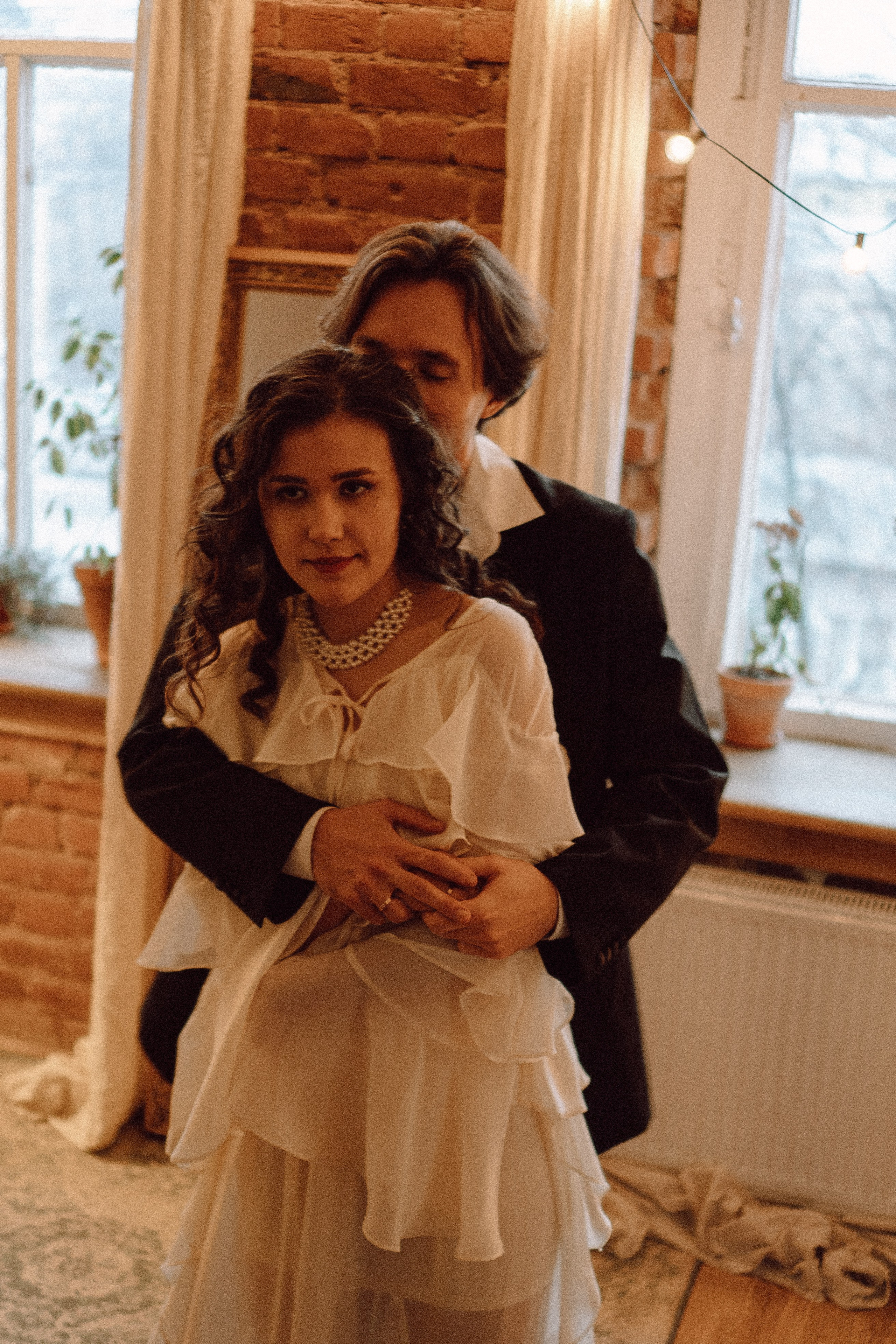 УТРО ЖЕНИХА И НЕВЕСТЫ В ФОТОСТУДИИ И ОСНОВНАЯ ФОТОСЕСИСИЯ ЗИМОЙ. Профессиональный фотограф, Санкт-Петербург — Виктория Богомолова