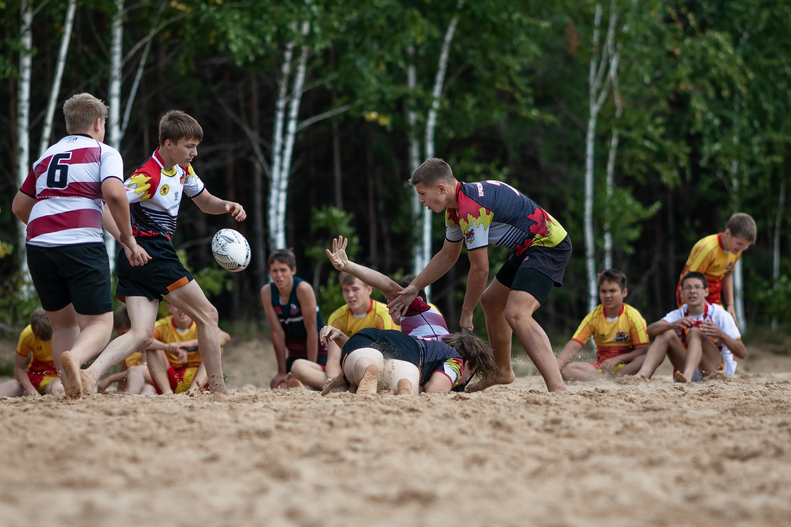 «Кубок «Молота» по пляжному Регби. Фотография