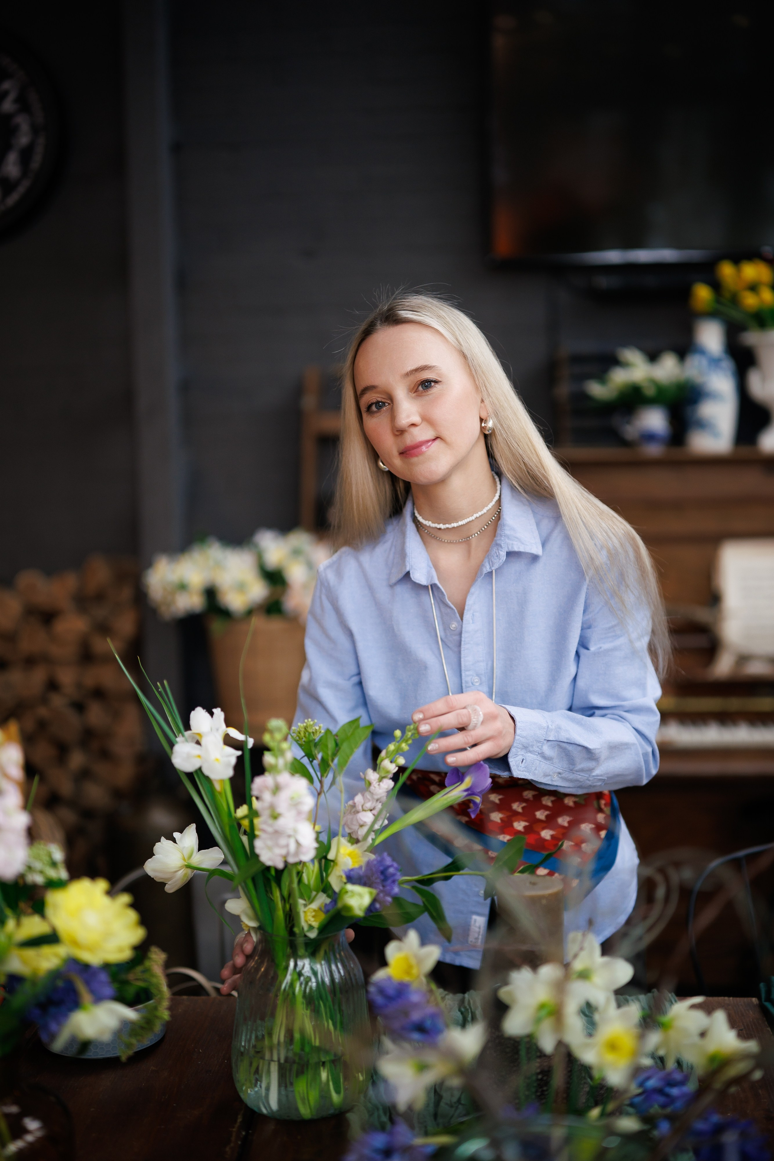 Мастер класс по цветочным композициям. Репортажный фотограф Ростов-на-дону