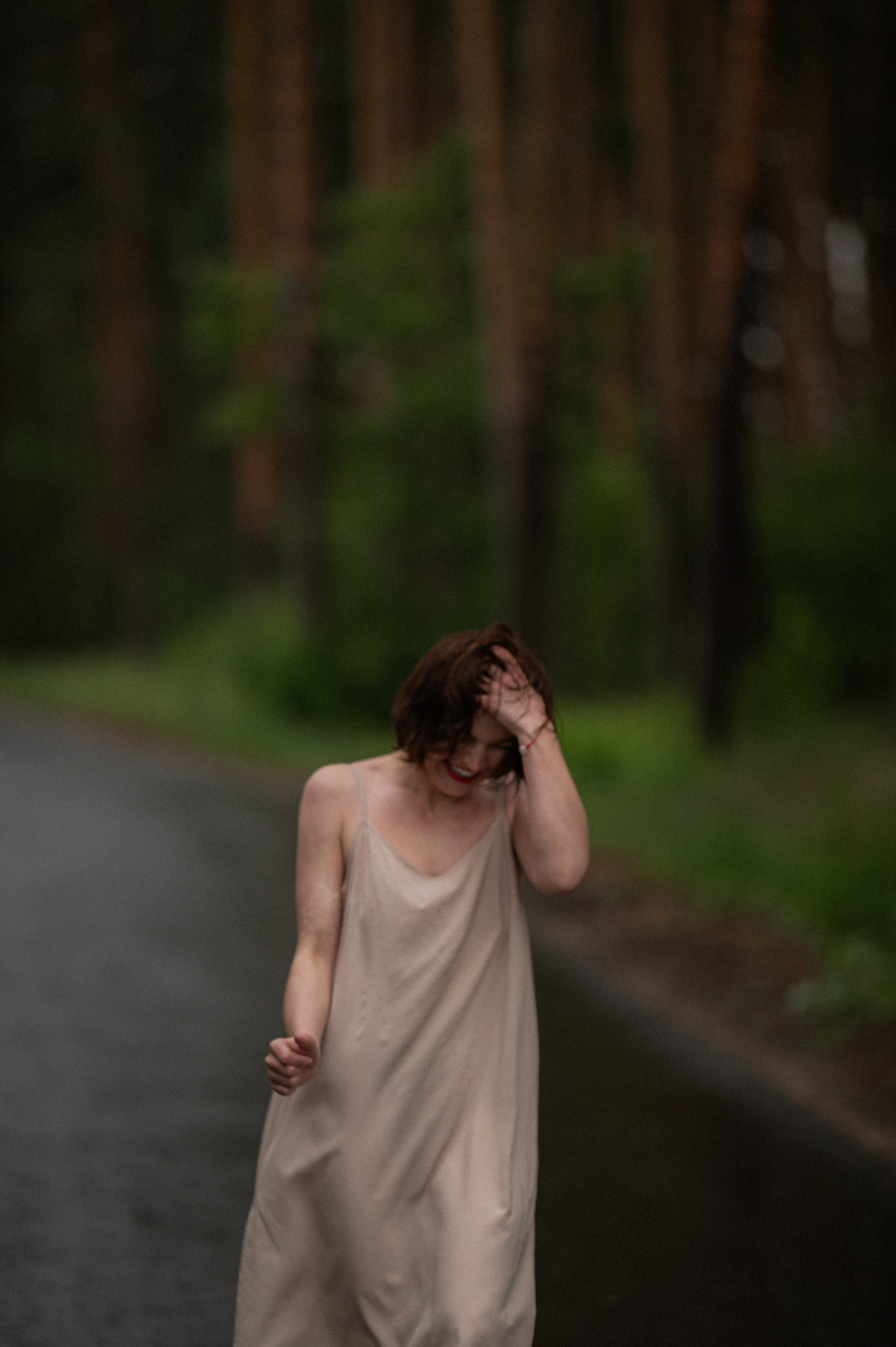 Съемка под дождем. Кристина. Семейный и детский фотограф в Шатках и Арзамасе Александра Магомедова