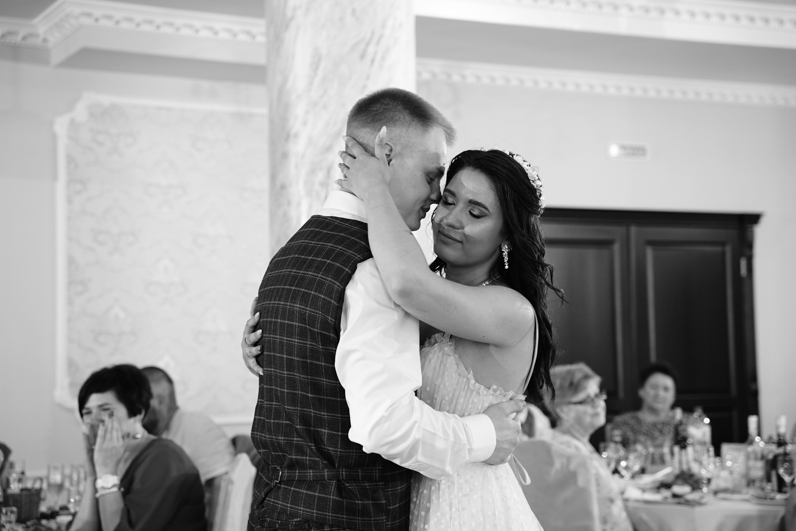 Антон и Маргарита чб. Свадебный фотограф в Самаре Анна Ковалева