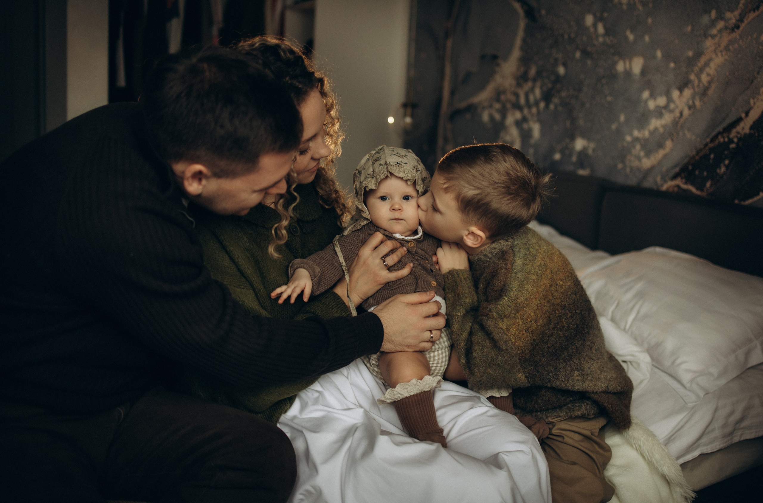 Домашняя съемка Света, Коля, Максим и Варя. Семейный фотограф в Ростове-на-Дону Мария Ожогина