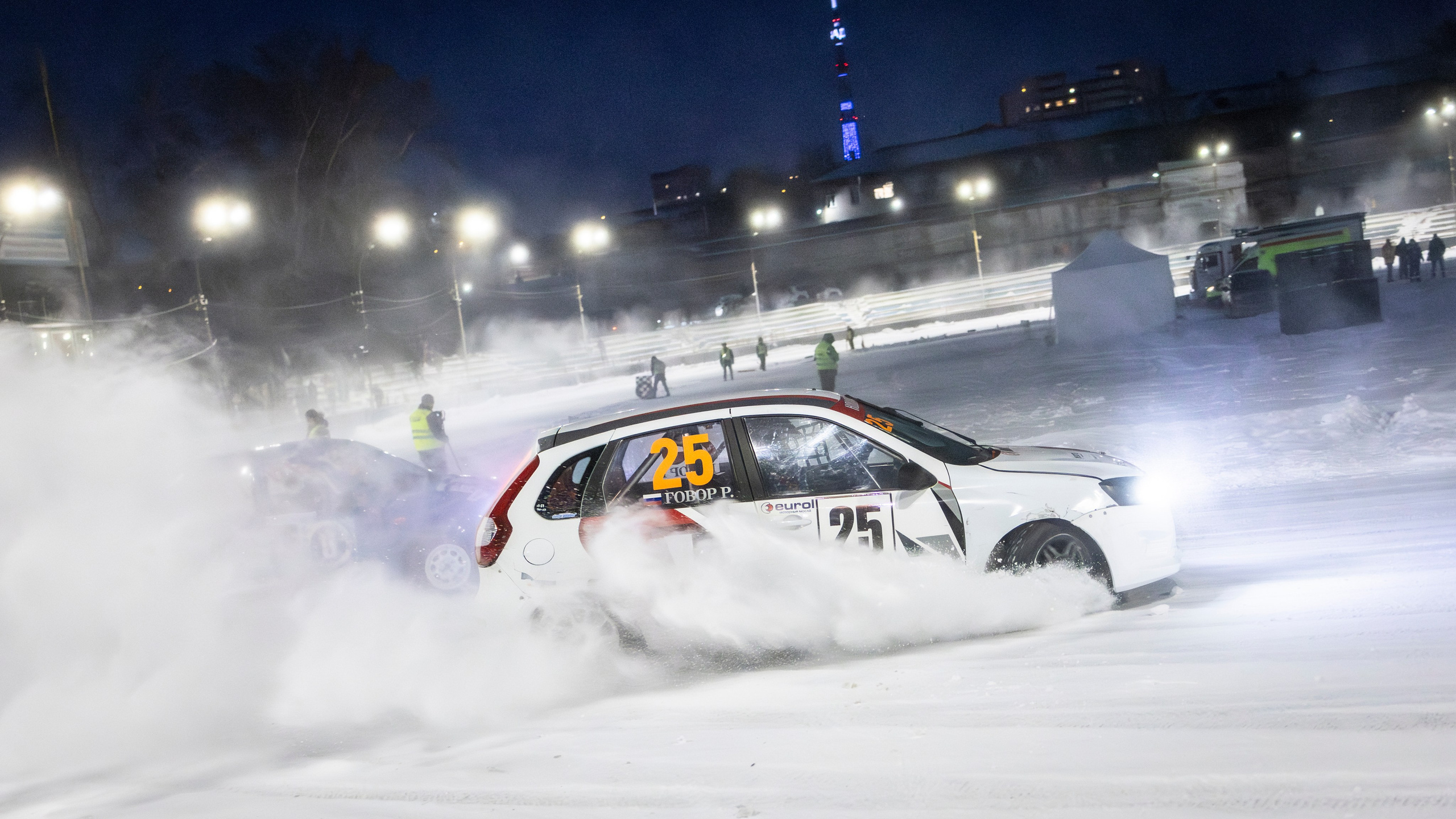 Автогонки «Трек 400» на льду. Bertran Ordo