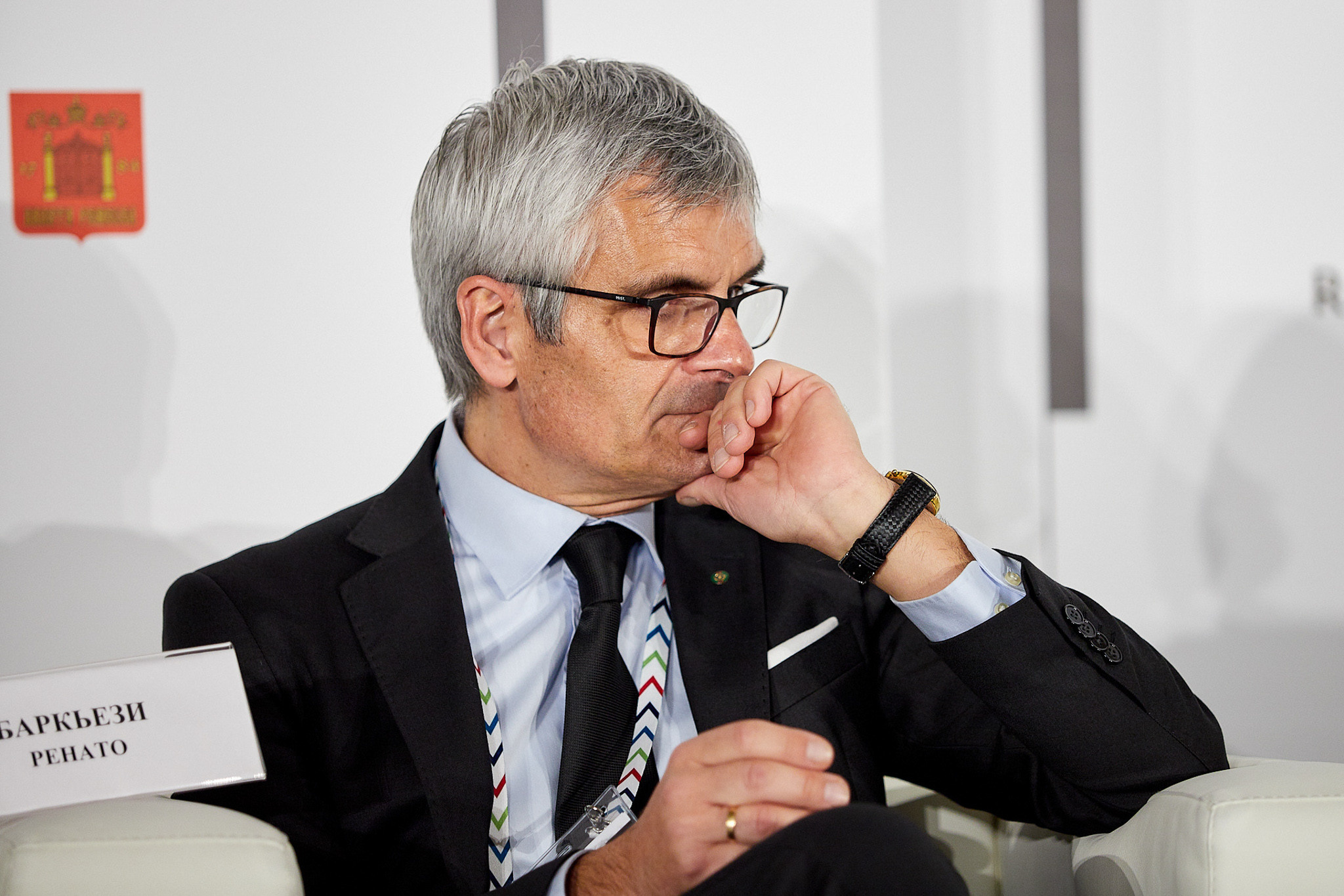 Конференция «Опыт развития креативных индустрий в Италии». Фотограф Валерий Сабрам