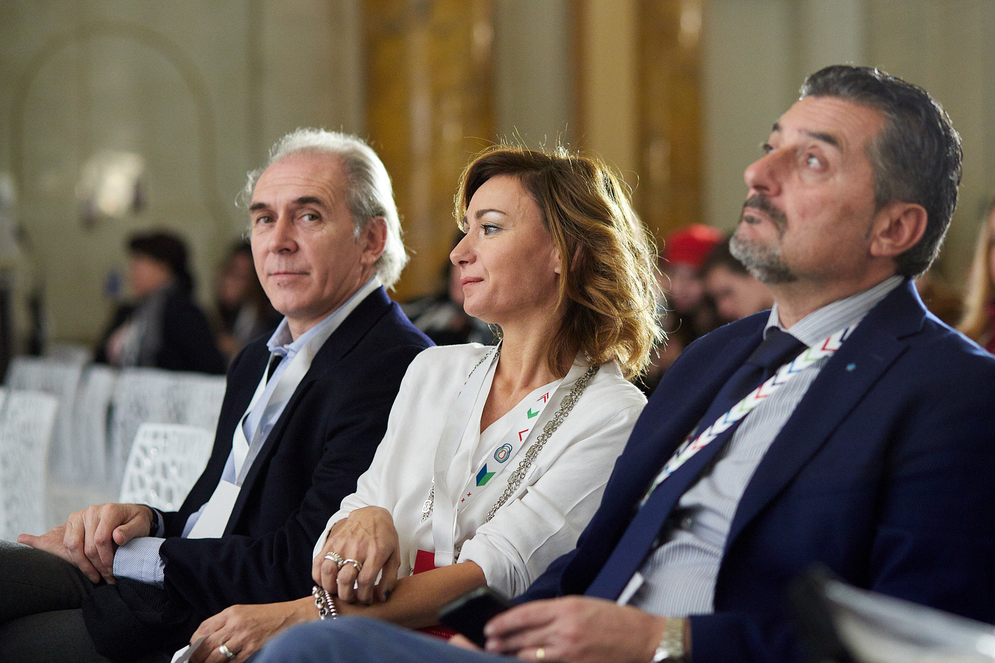 Конференция «Опыт развития креативных индустрий в Италии». Фотограф Валерий Сабрам