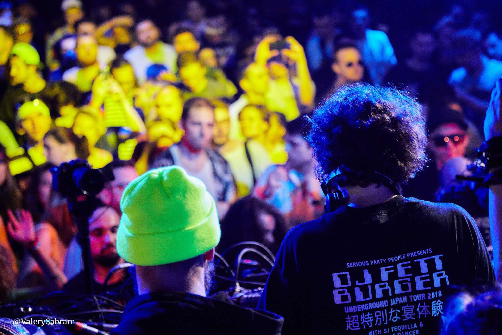 Клубное мероприятие BoilerRoom 2019. Фотограф Валерий Сабрам