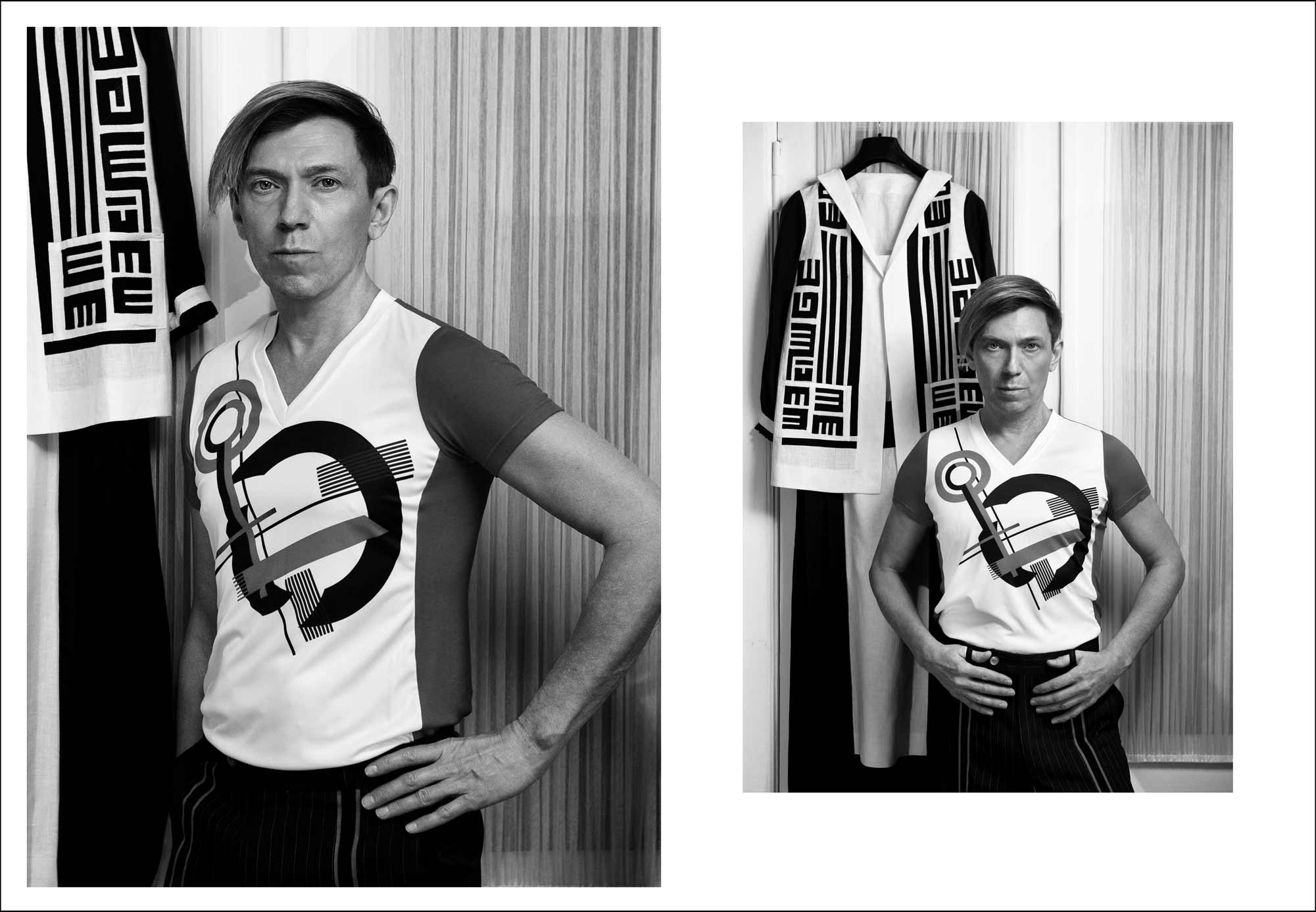 спортивная модель, конструктивизм, @sergeyvasilyevcouture