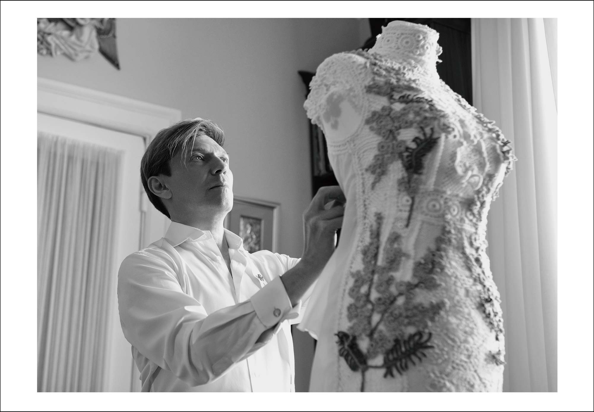 платье "Мимоза", Сергей Васильев модельер, @sergeyvasilyevcouture