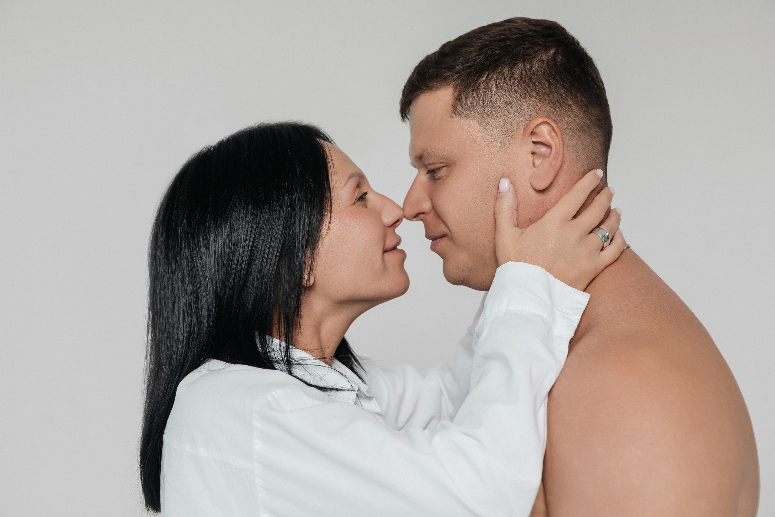 Семейная фотосессия в фотостудии. Свадебный и семейный фотограф Ибрагимова Мария из Екатеринбурга