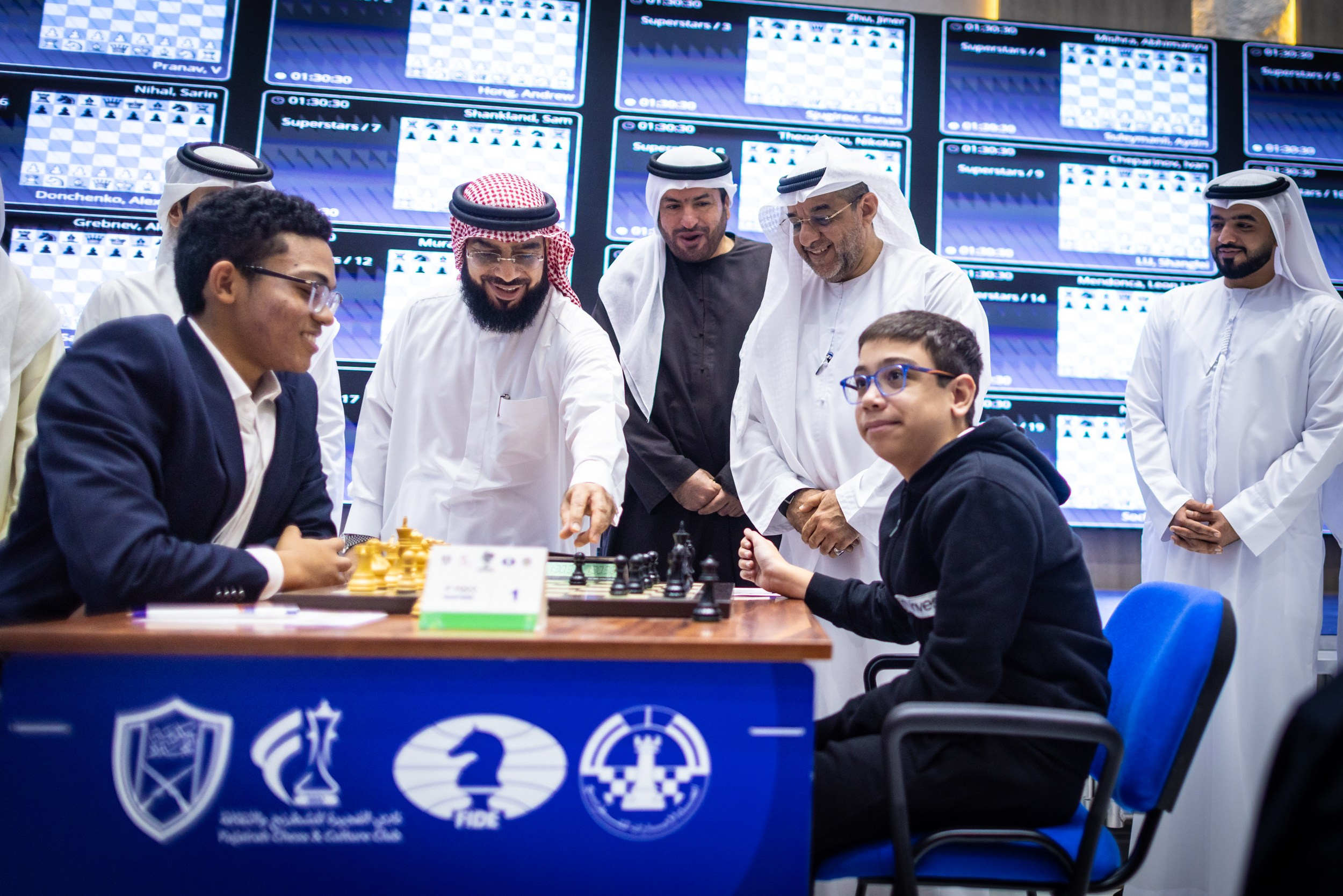 2025.08.30 1st. FUJAIRAH GLOBAL Chess Championship — Round7. Фотограф Анна Штурман (репортажная съёмка любых событий и мероприятий) Anna Shtourman photographer