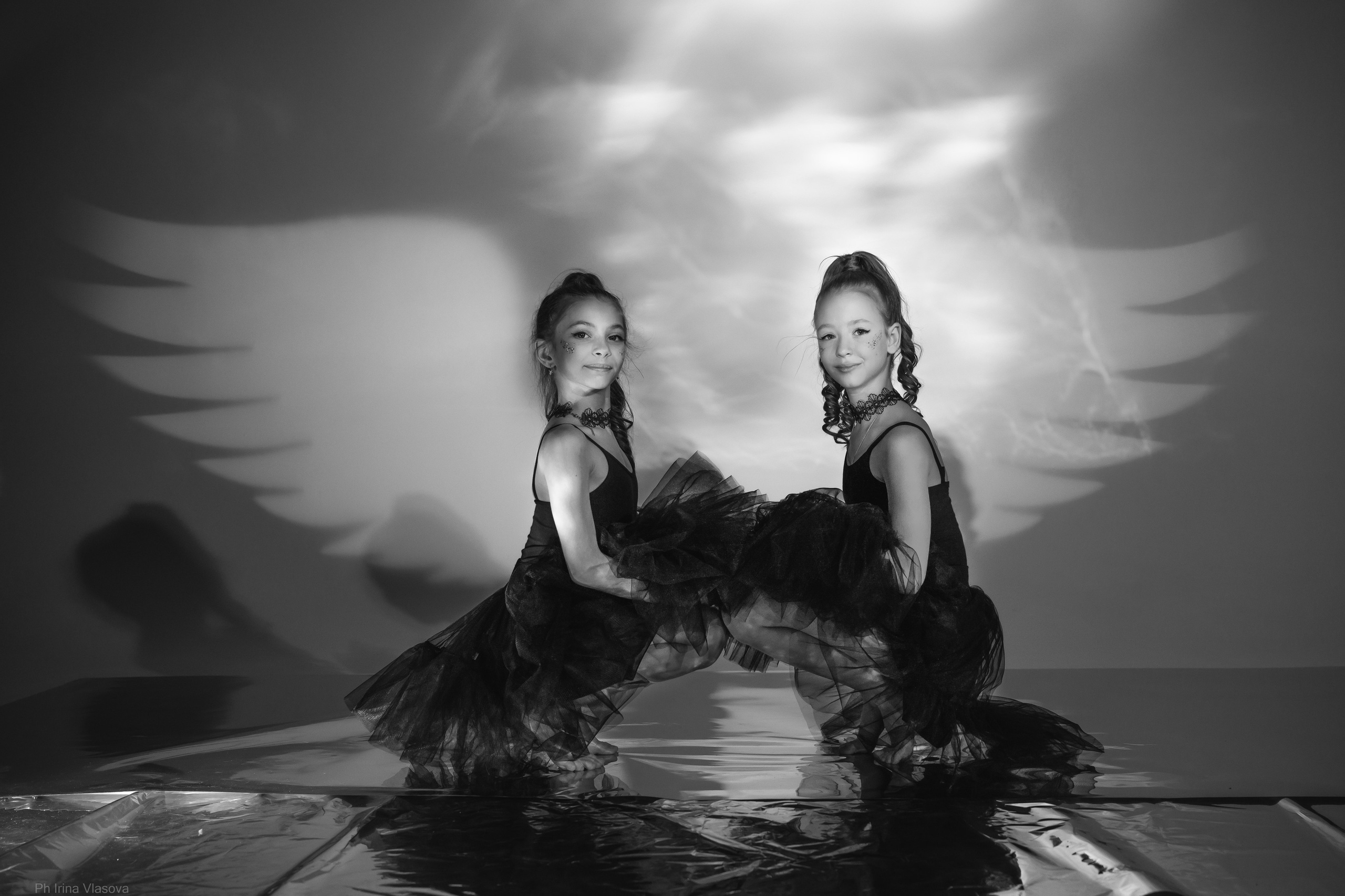 новогодняя спортивная фотосессия дуэты москва