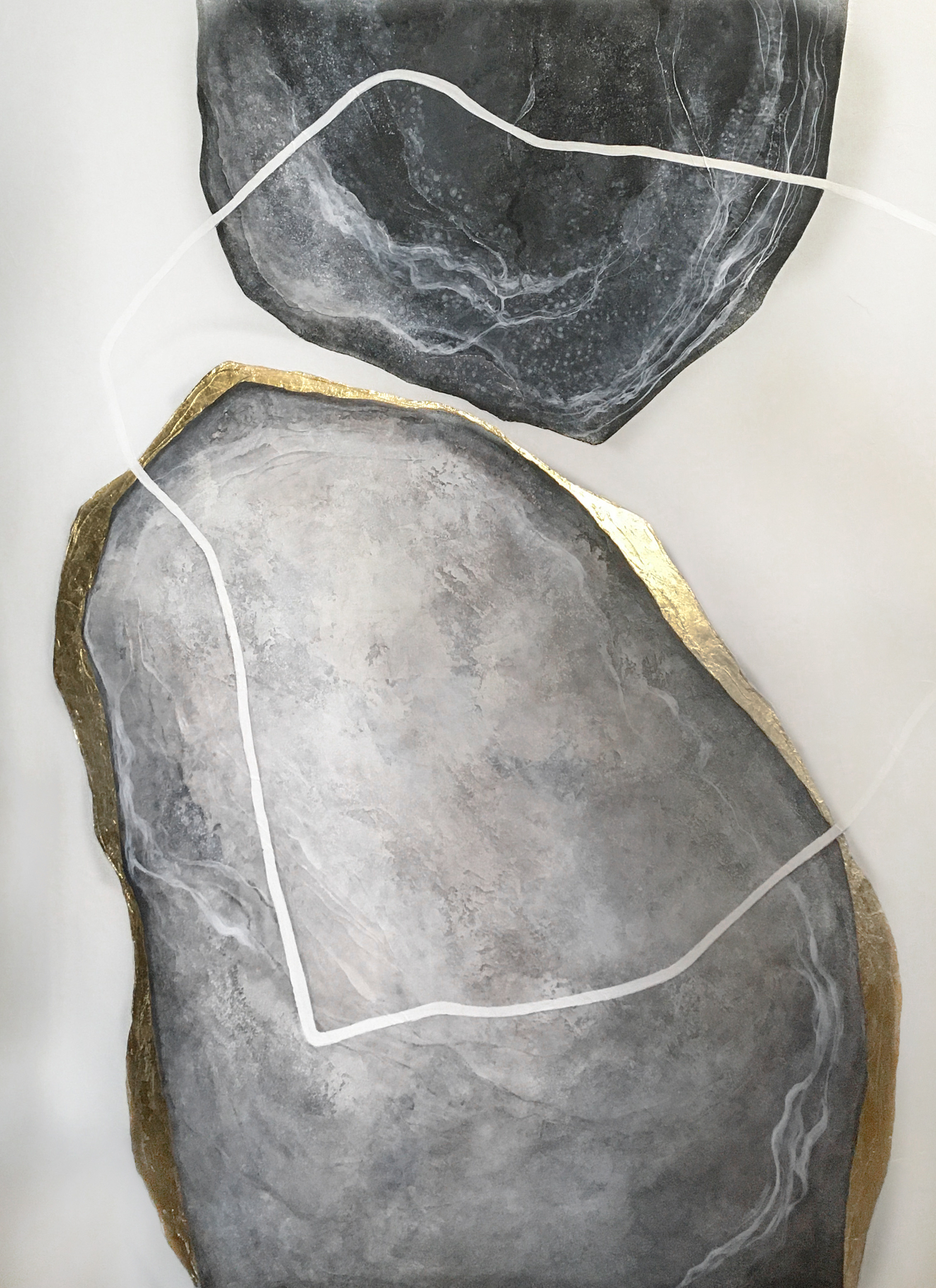 Картина "Вечность", размер 120х80 см, холст, акрил,поталь, лак.2022