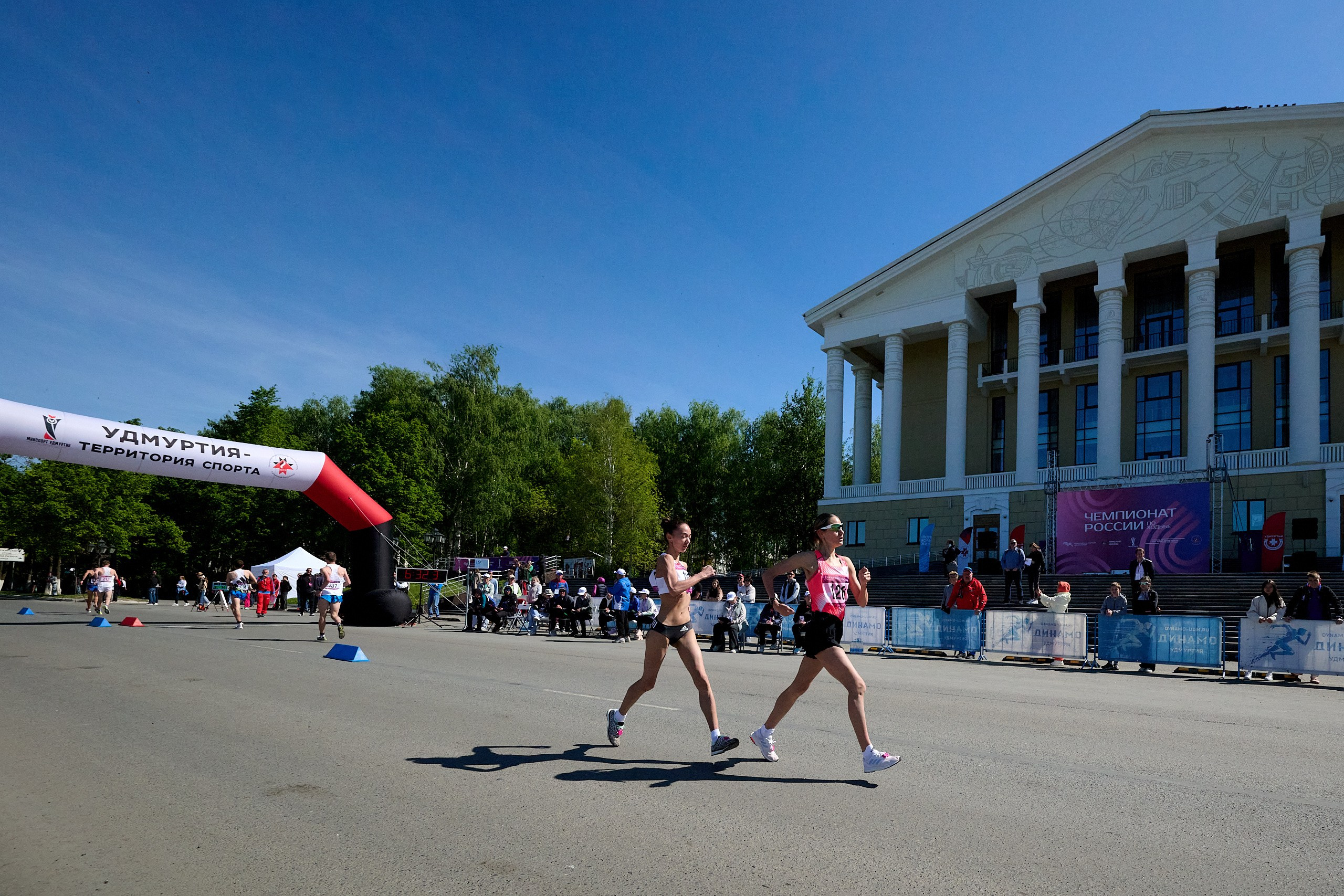 Чемпионат России по спортивной ходьбе 2025. Спортивный репортажный фотограф в Ижевске Сергей Мерзляков