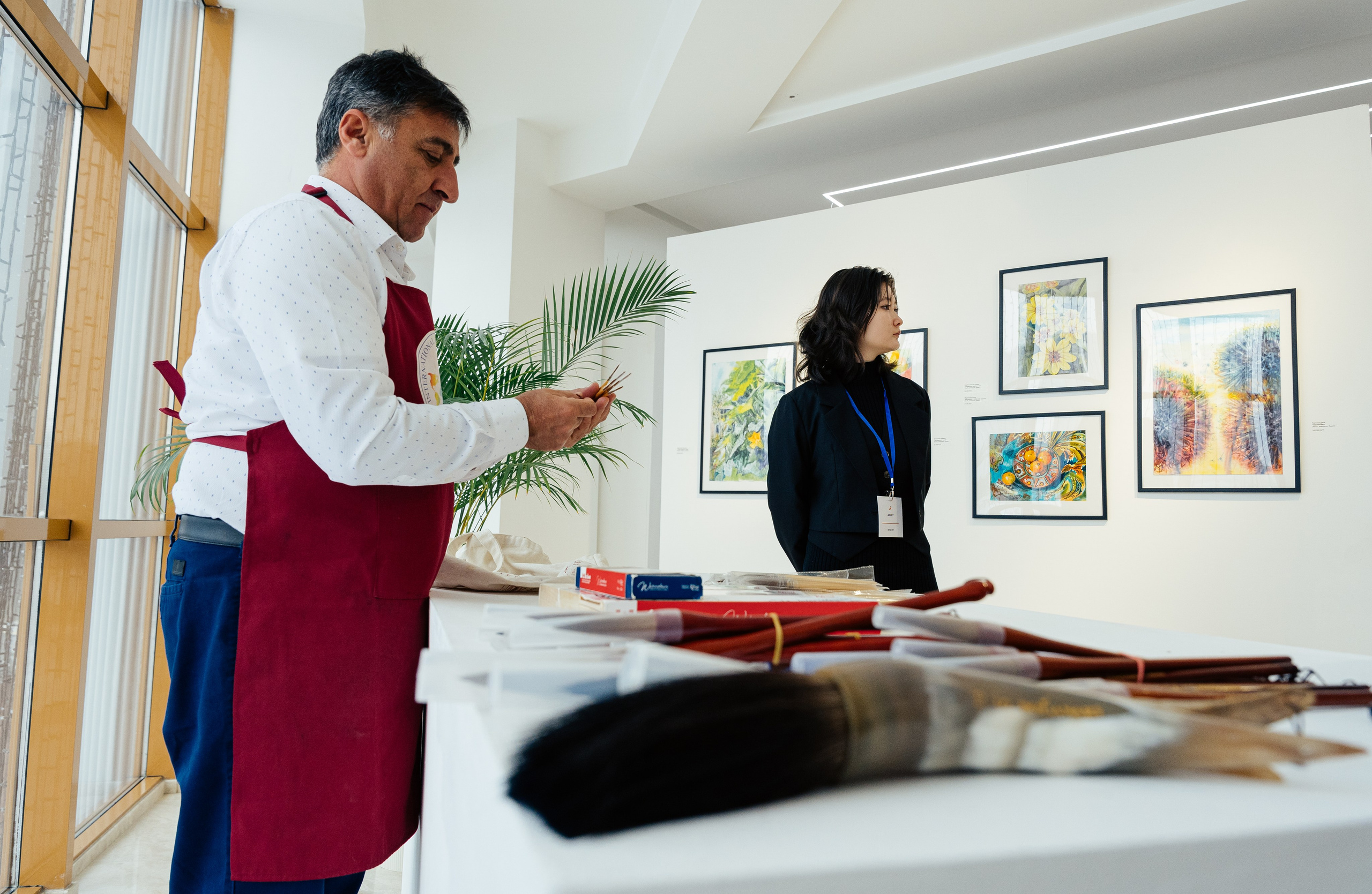 Фестиваль акварели «Течение времени». Репортажный фотограф в Астане — Диана Калтаева, портретный фотограф