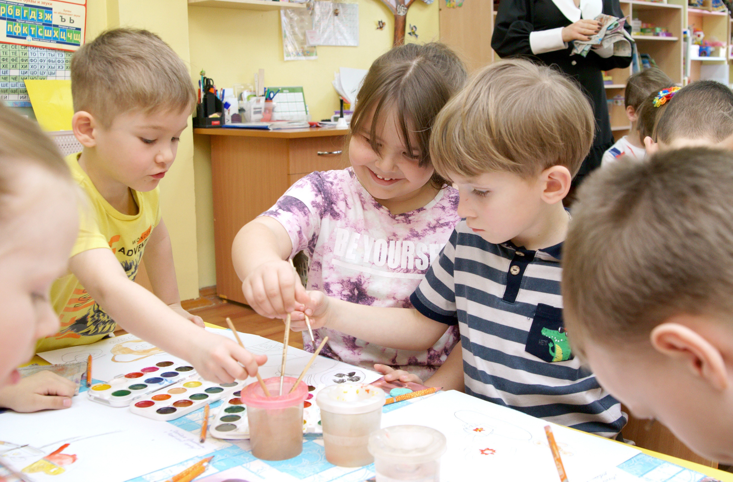 Фотосессия выпускников детского сада в Иркутске