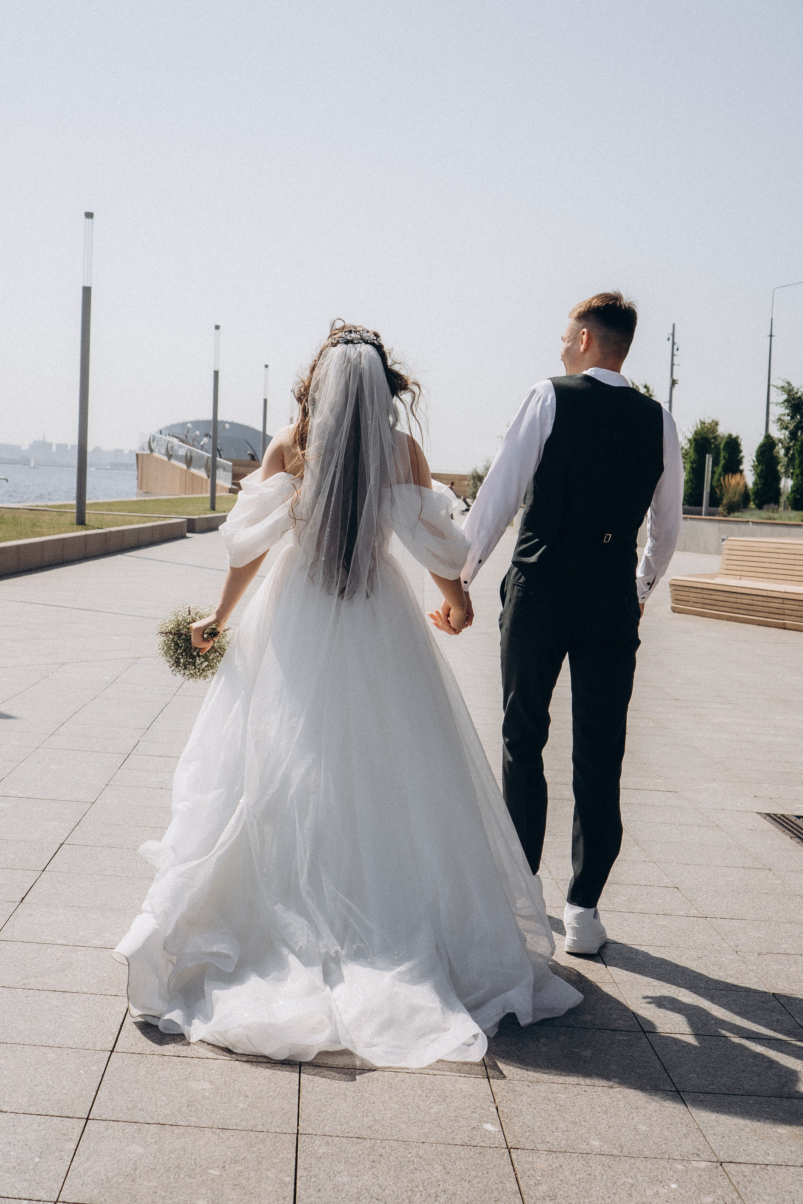 СВАДЕБНАЯ СЬЕМК В ПАРКЕ 300-ЛЕТИЯ. Профессиональный фотограф, Санкт-Петербург — Виктория Богомолова