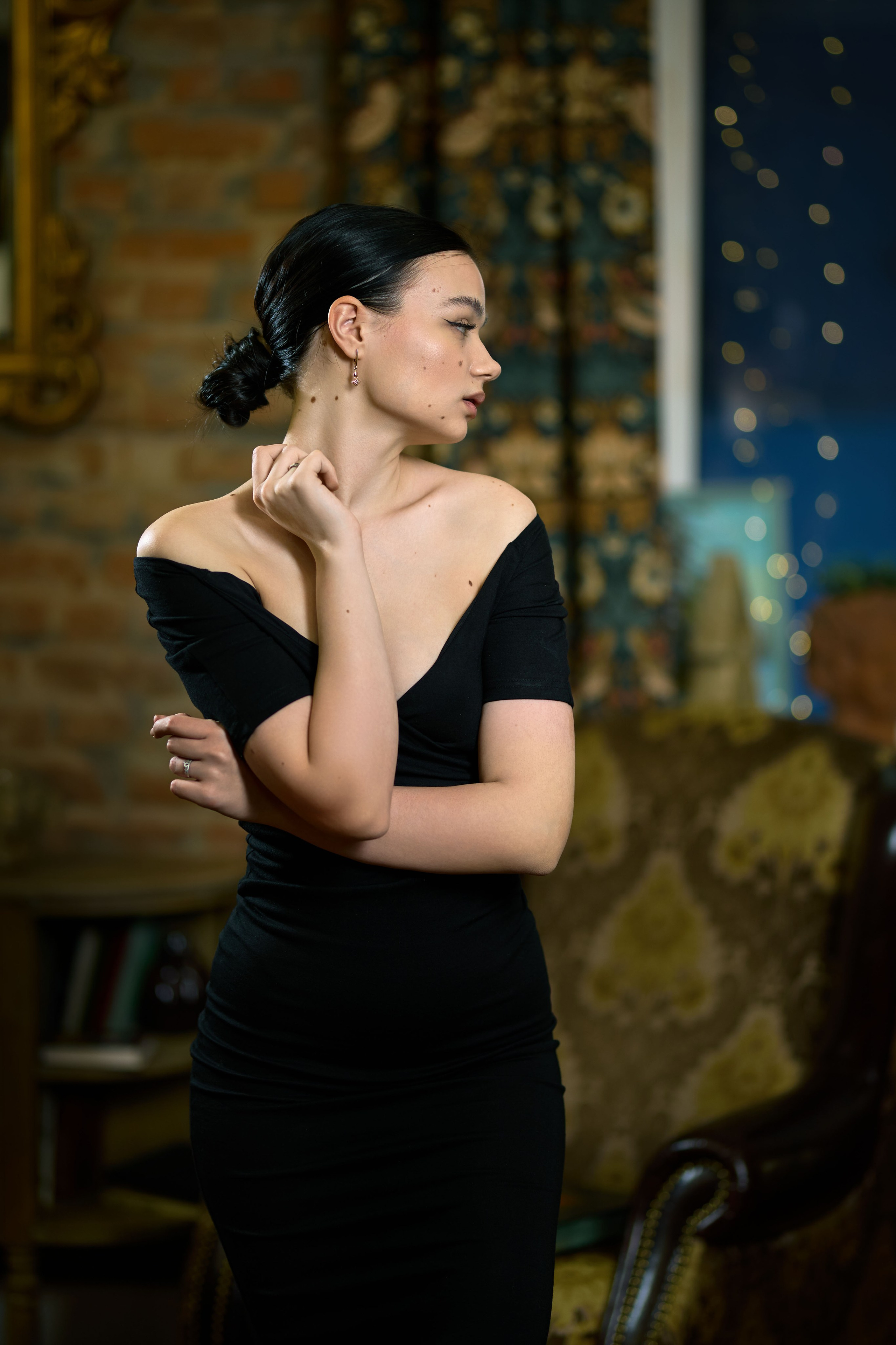 Фотосессия в библиотеке, винтажные платья, корсет. Чувашия, Чебоксары. Владимир Суздалов (ProMaXe) — Портретный фотограф, тематические фотосессии в Чебоксарах