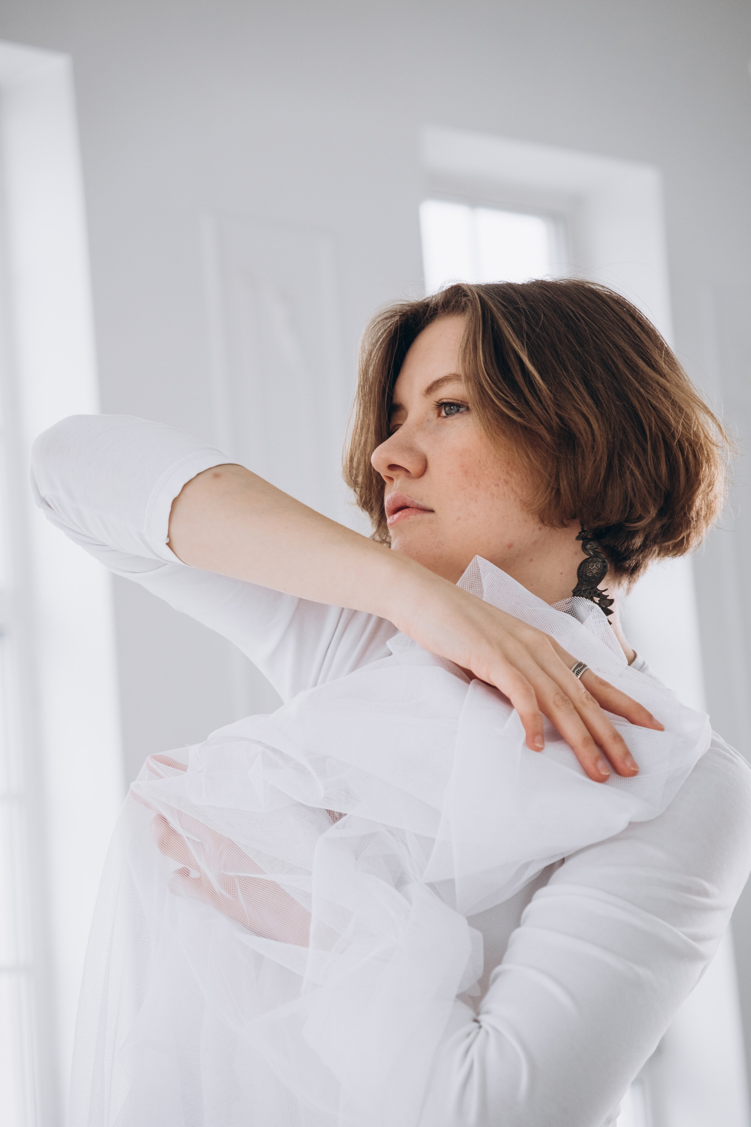 Воздушная с тканями. Фотограф в Иркутске Анна Мирошникова