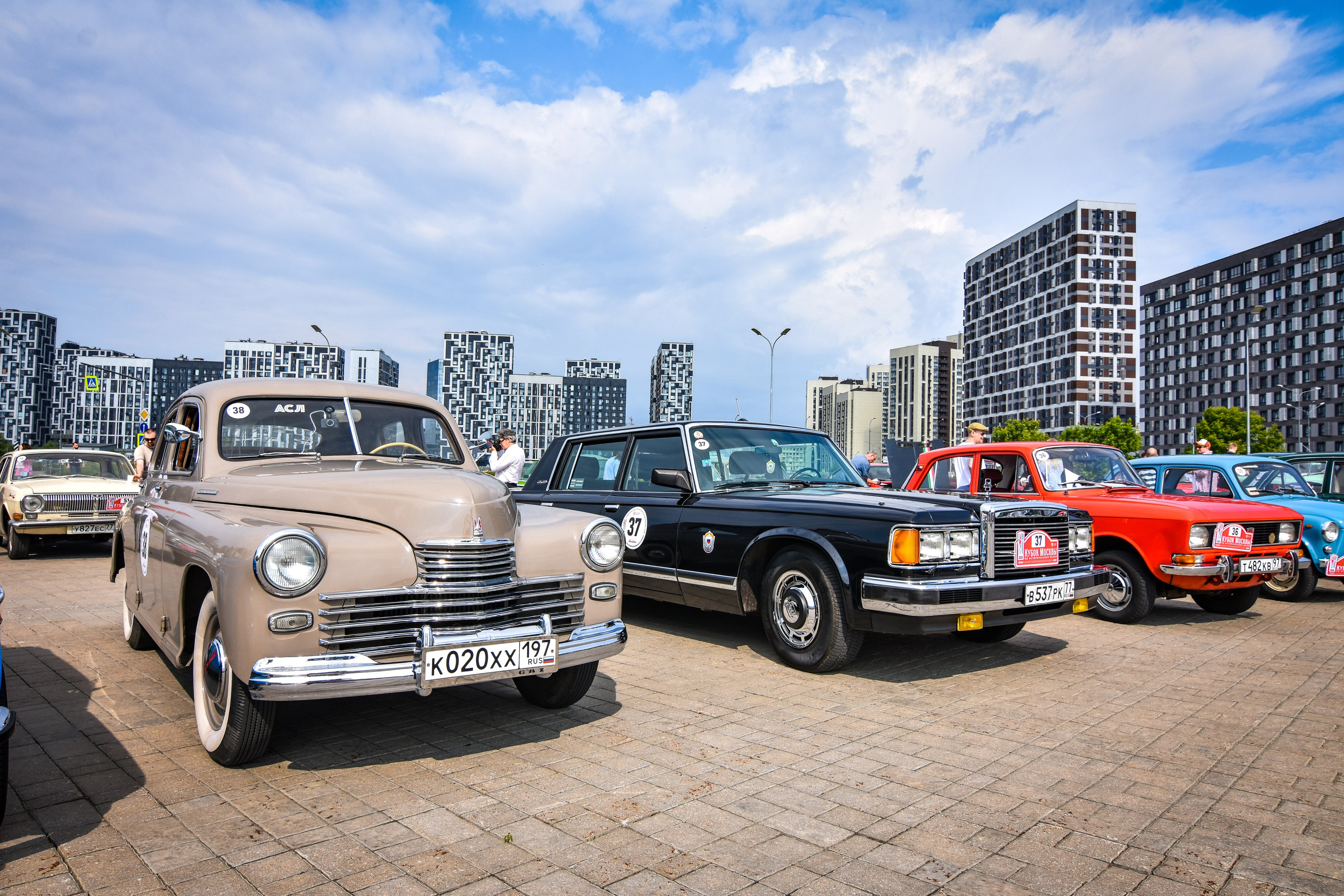 Кубок Москвы по историческому ралли — 07.06.2025. AlexFecto — галереи фотографий