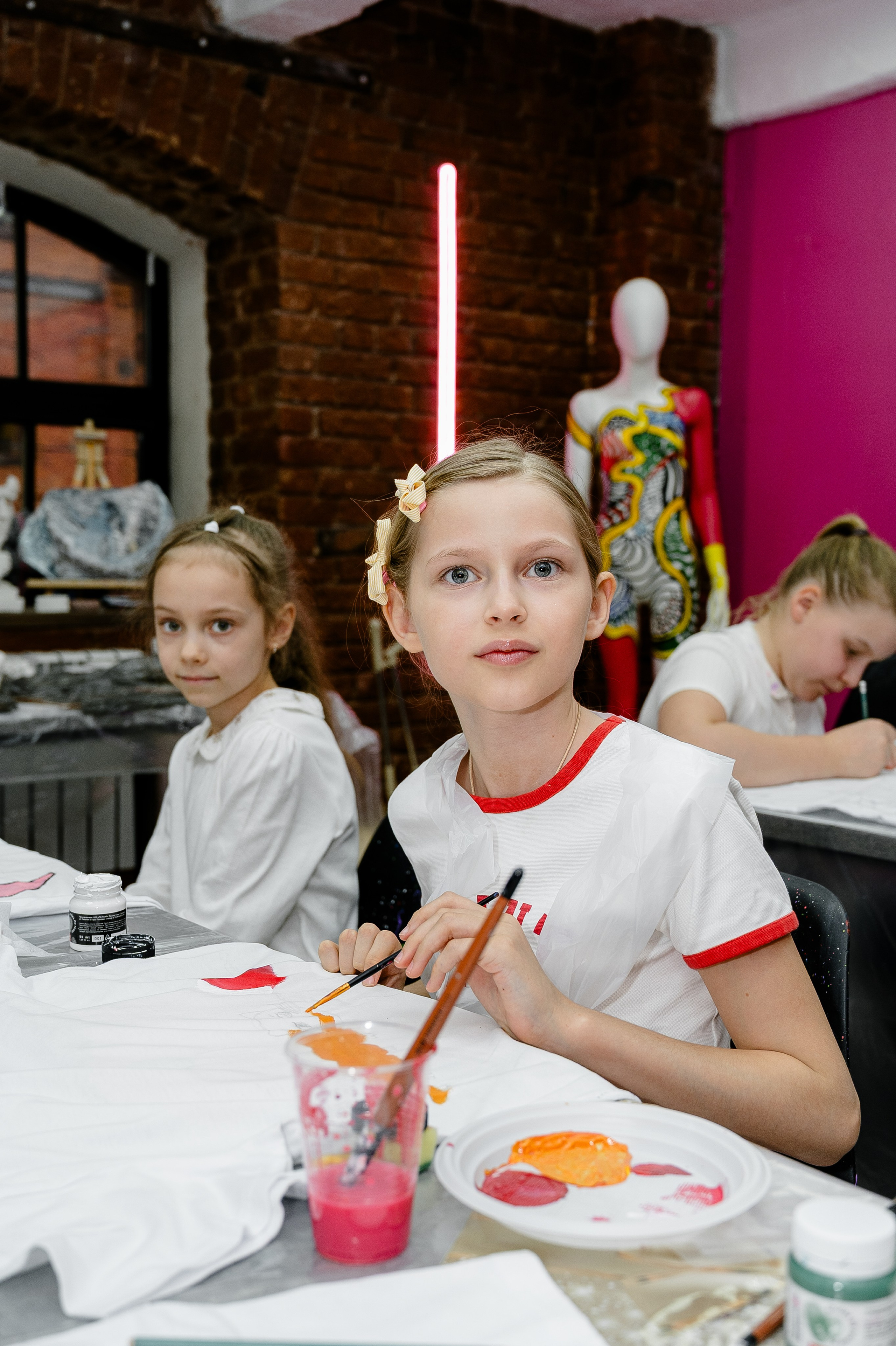 Детский День рождения. Мк роспись футболок. Alice_insomnia