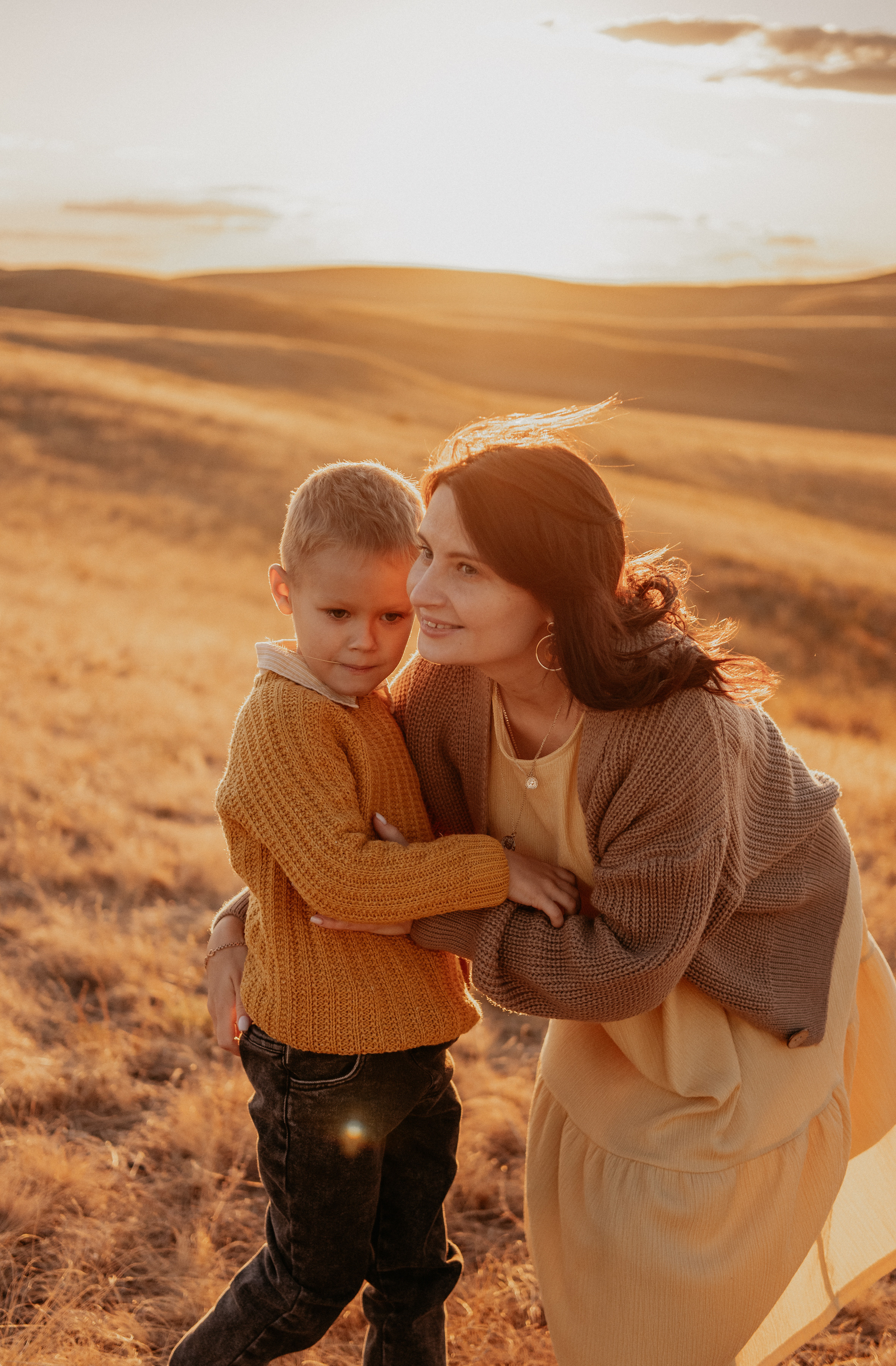 Осенние закаты. Семейный фотограф в Оренбурге Юлия Зиборева
