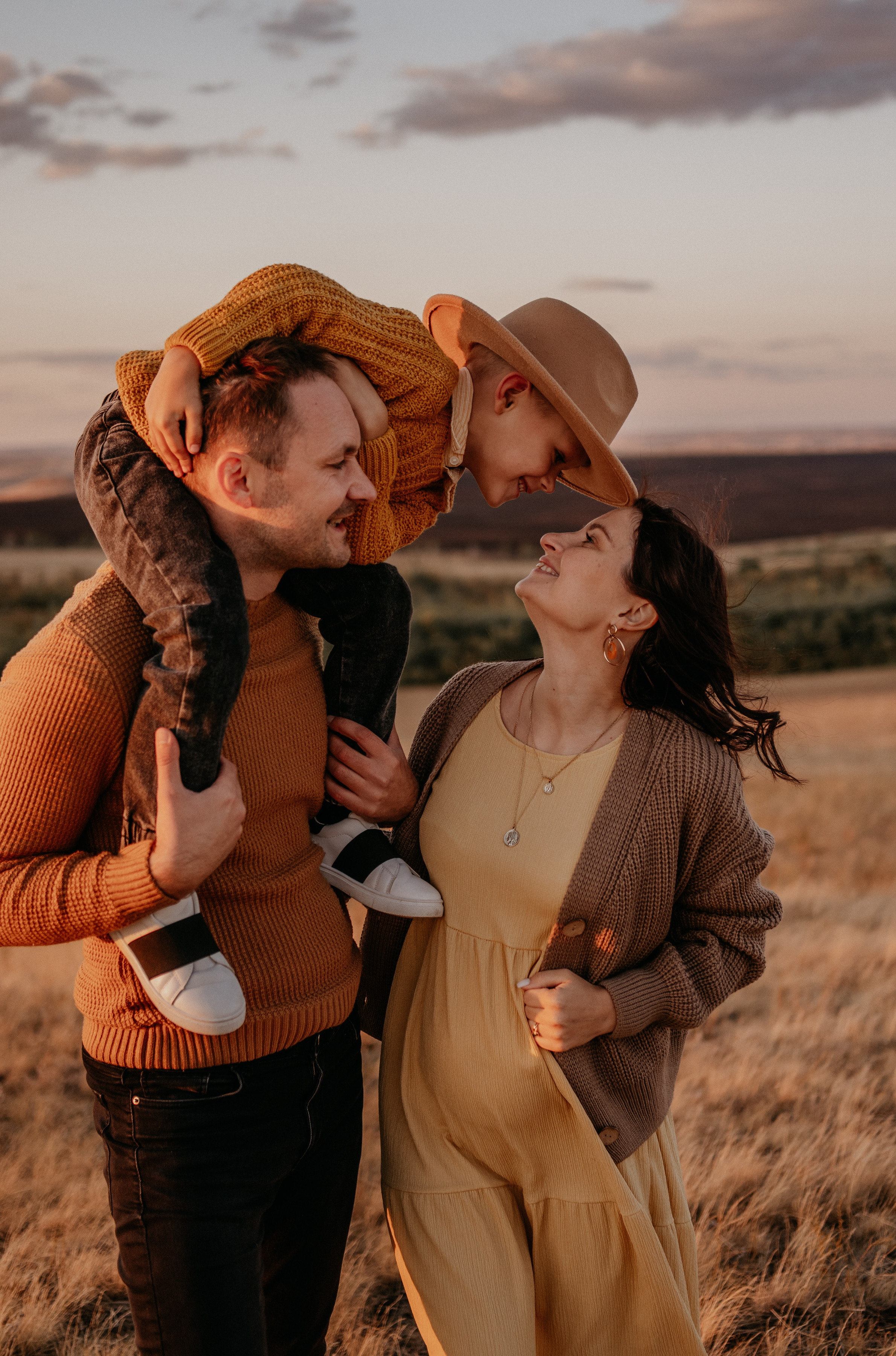 Осенние закаты. Семейный фотограф в Оренбурге Юлия Зиборева